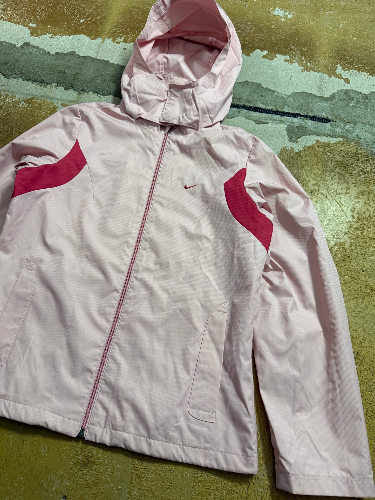 Nike vintage rare pink deadstock jacket - S
