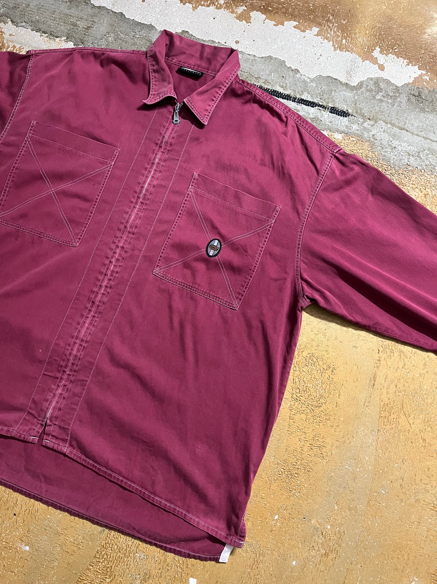 O’neill vintage zipped overshirt - XL