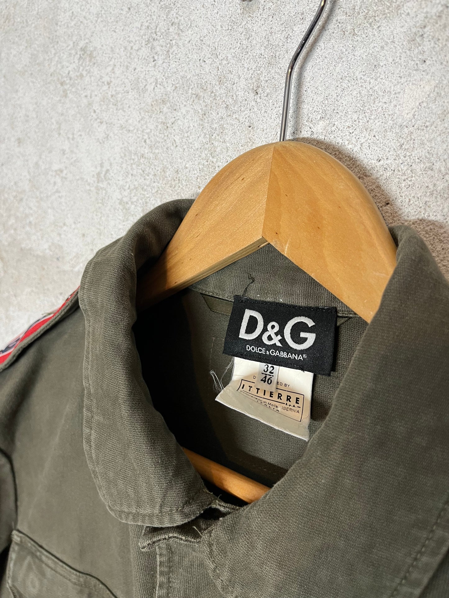 Dolce & Gabbana military peace jacket - L