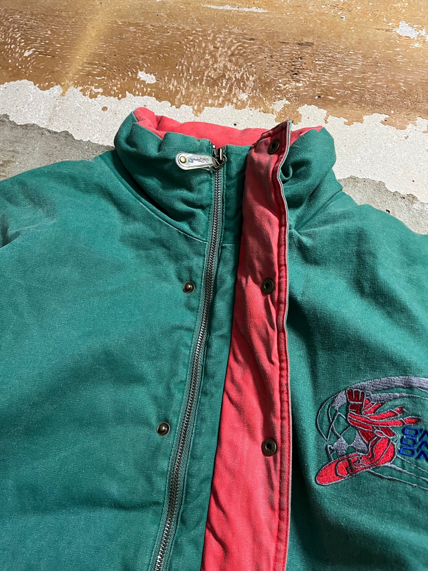 O’neill vintage denim ski jacket - M