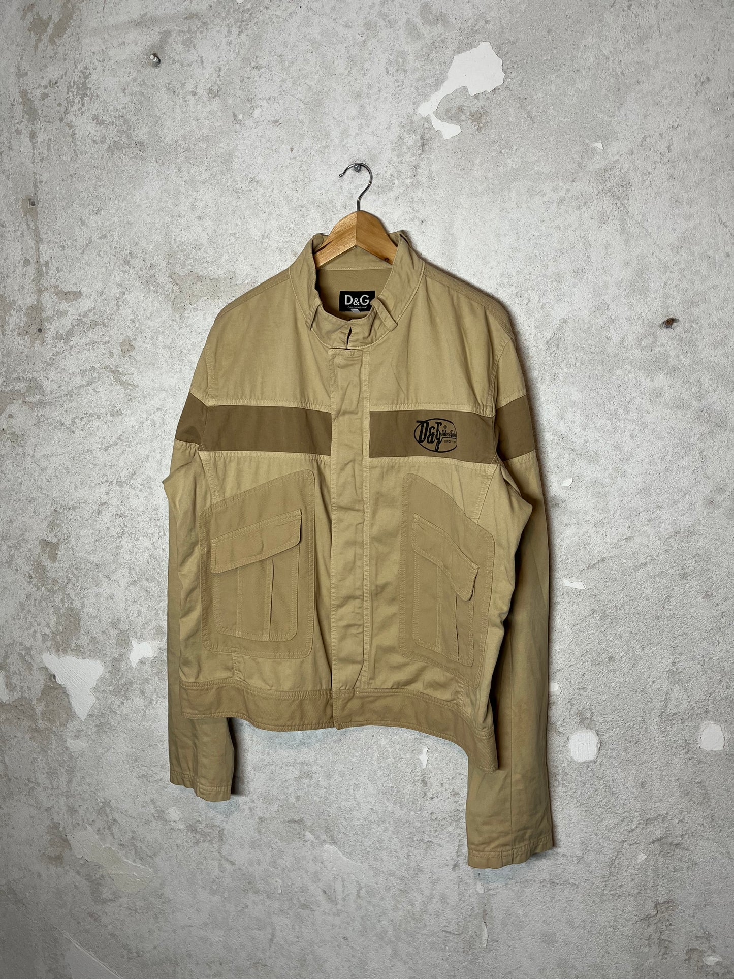 Dolce & Gabbana Beige Cargo Jacket - M