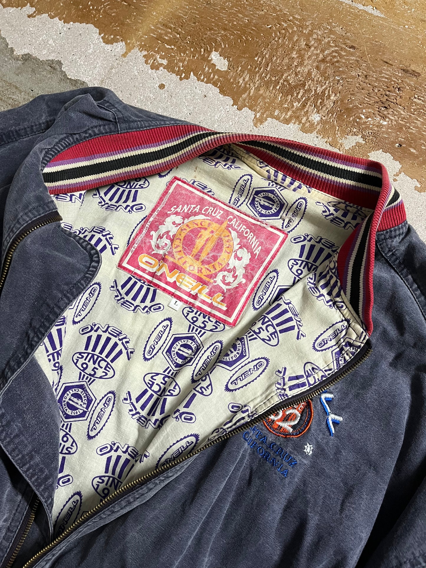 O’neill vintage surf denim jacket - XL