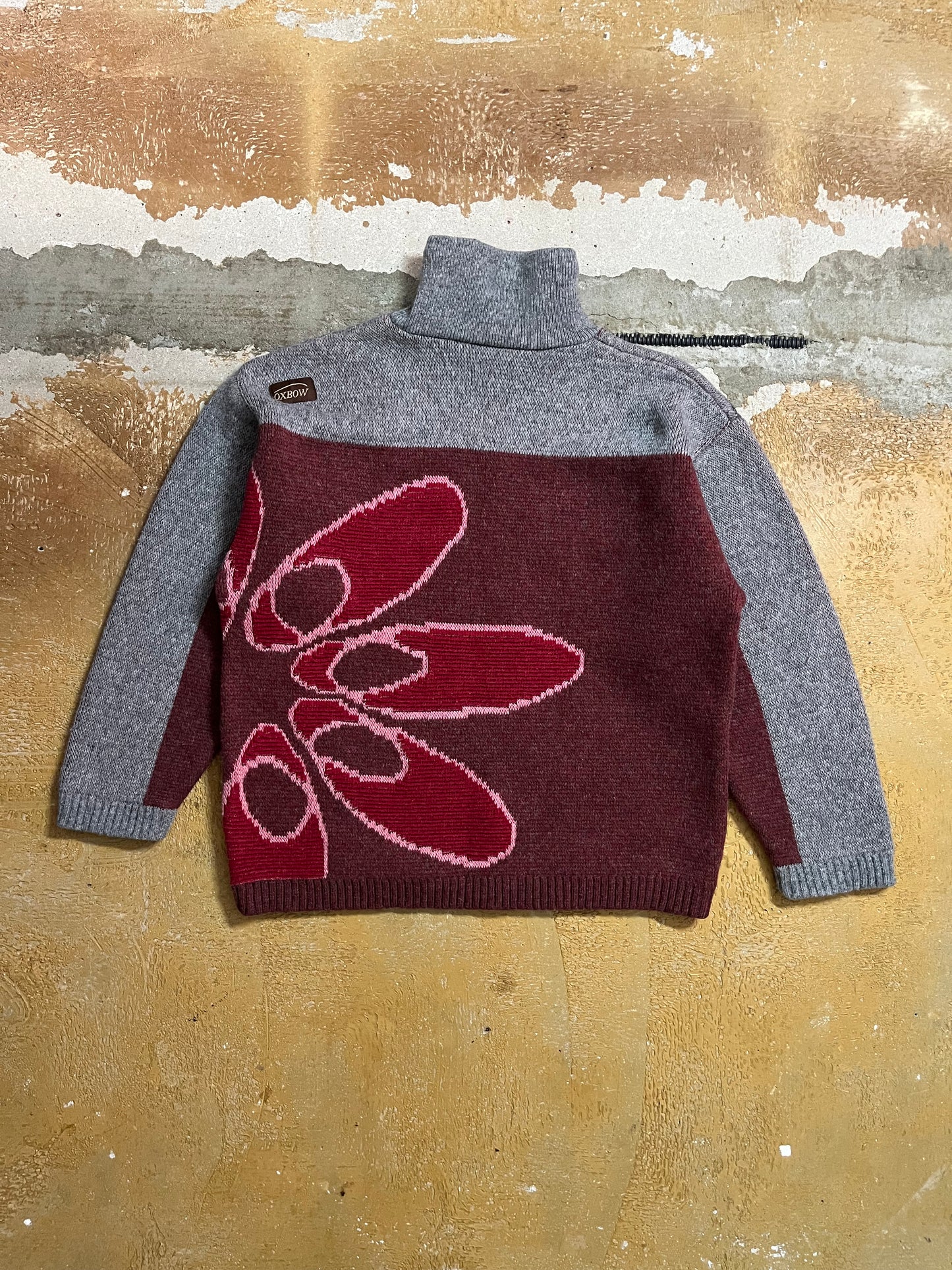 Oxbow vintage ski heavy knit sweater - S