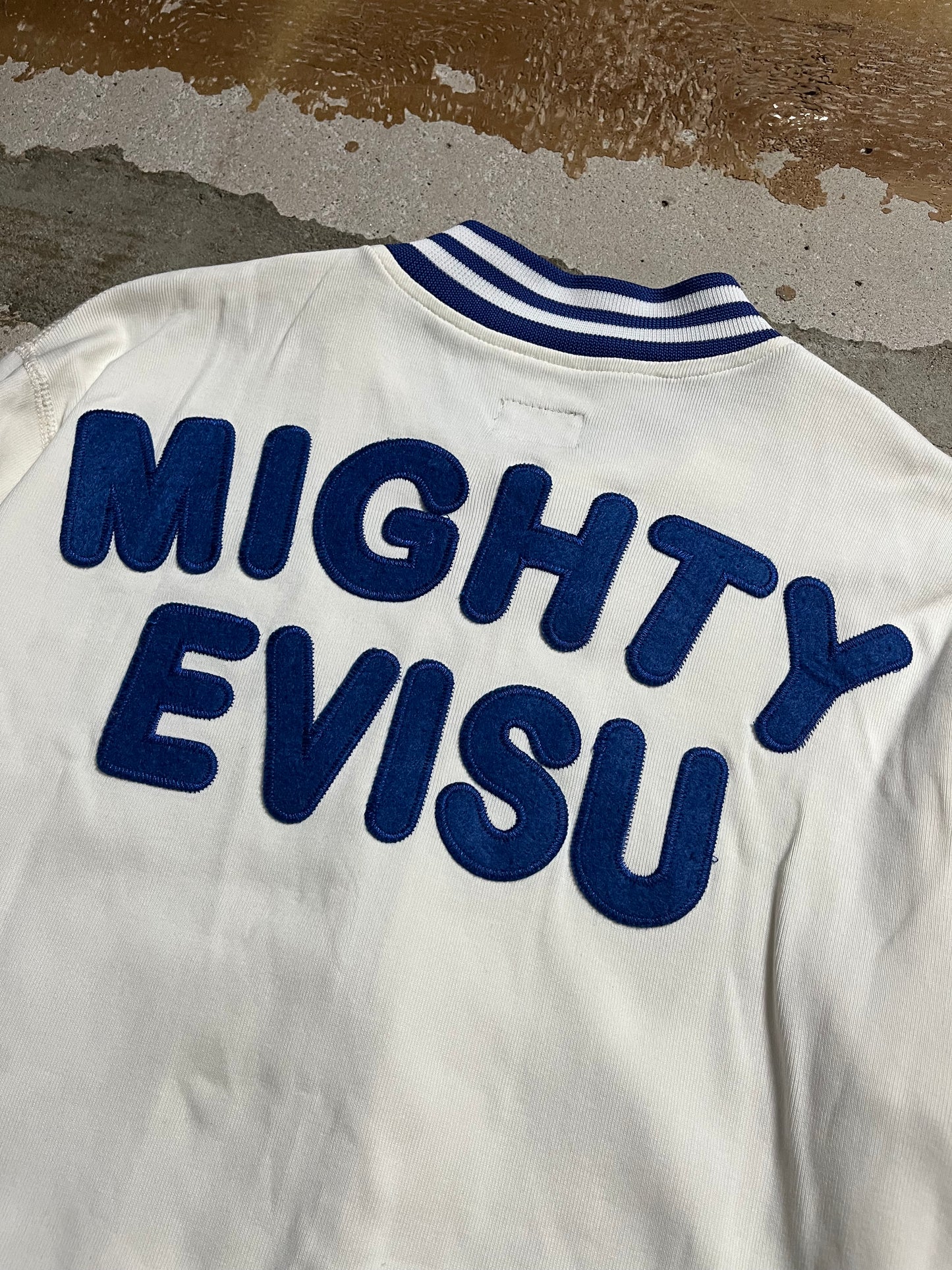 Mighty Evisu zip-up sweater - M
