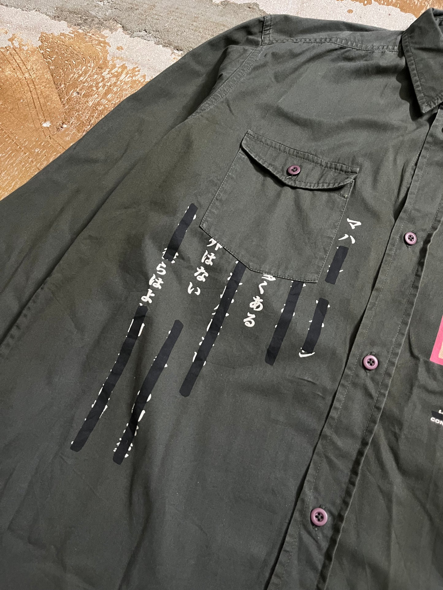 Maharishi “Tron Geisha” military overshirt - L