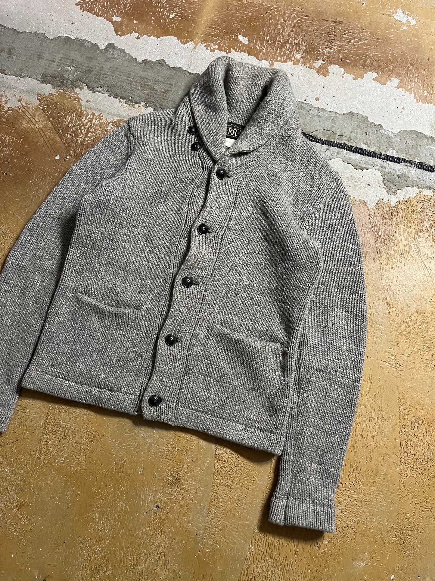Ralph Lauren Double RL knit shawl cardigan - XS