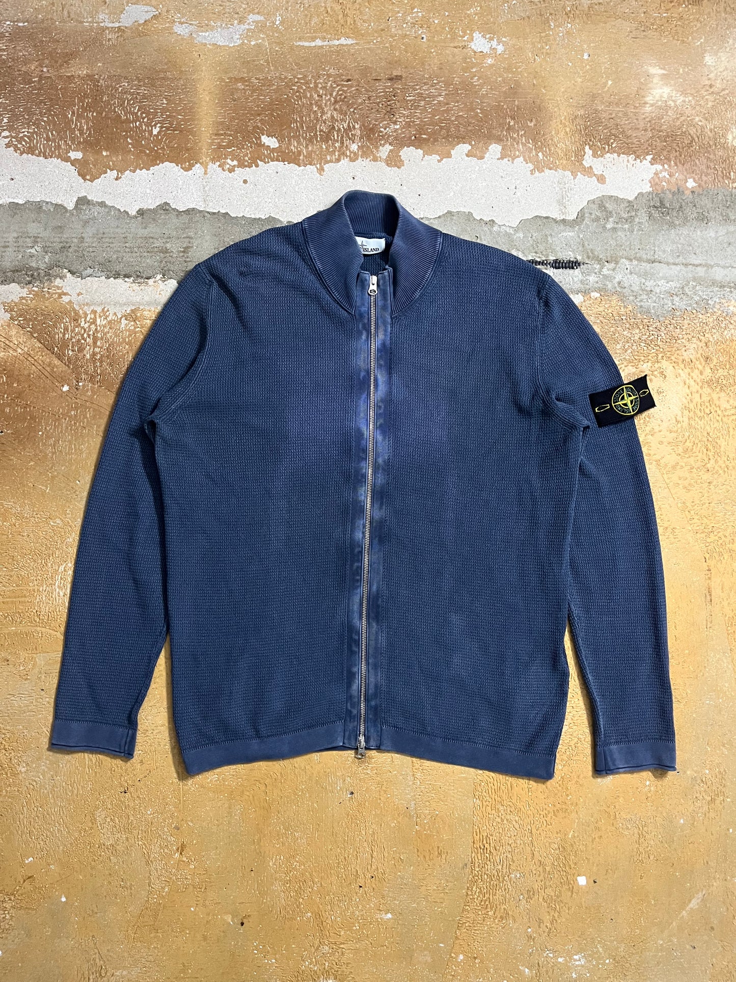 Stone Island knit sweatshirt zipup - XL
