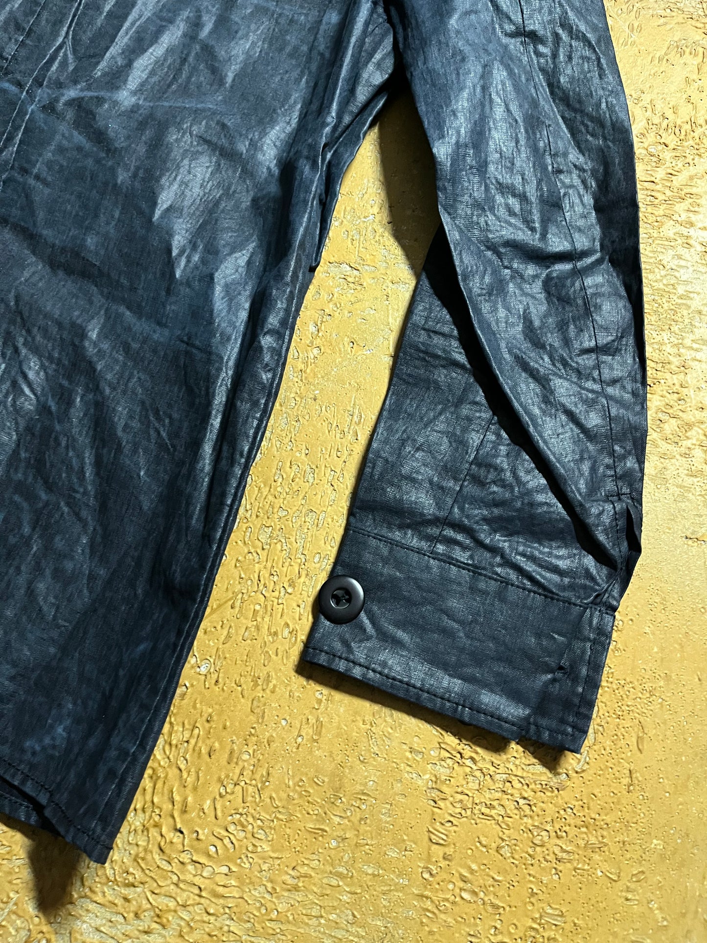 Bottega Venete waxed cotton military overshirt - XS