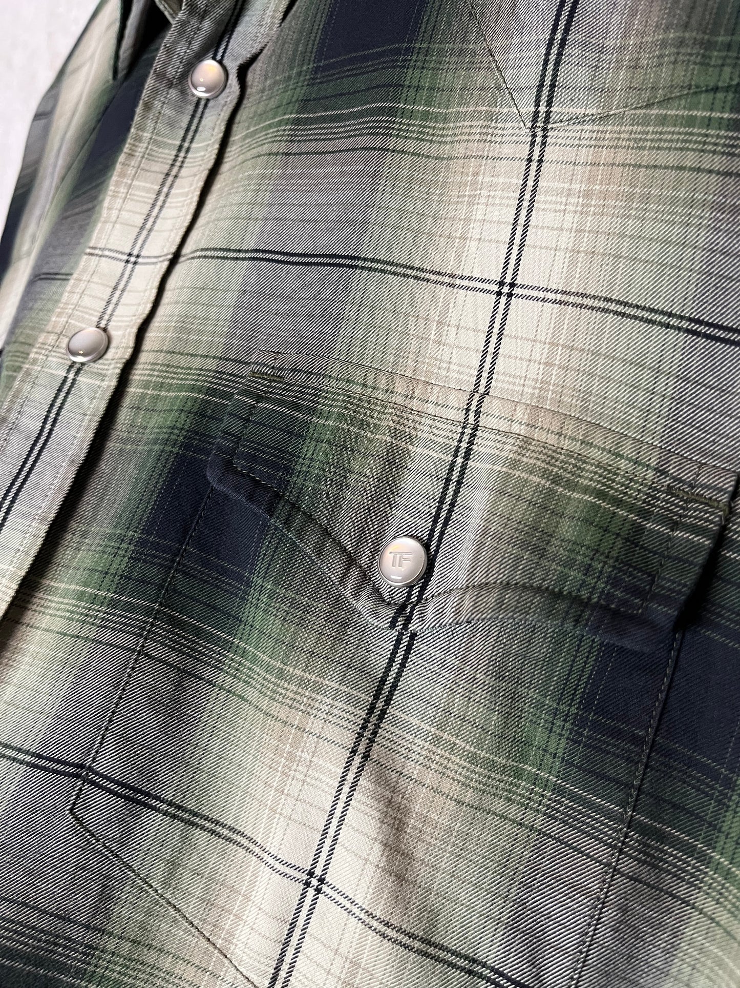 Tom Ford checkered shirt - L