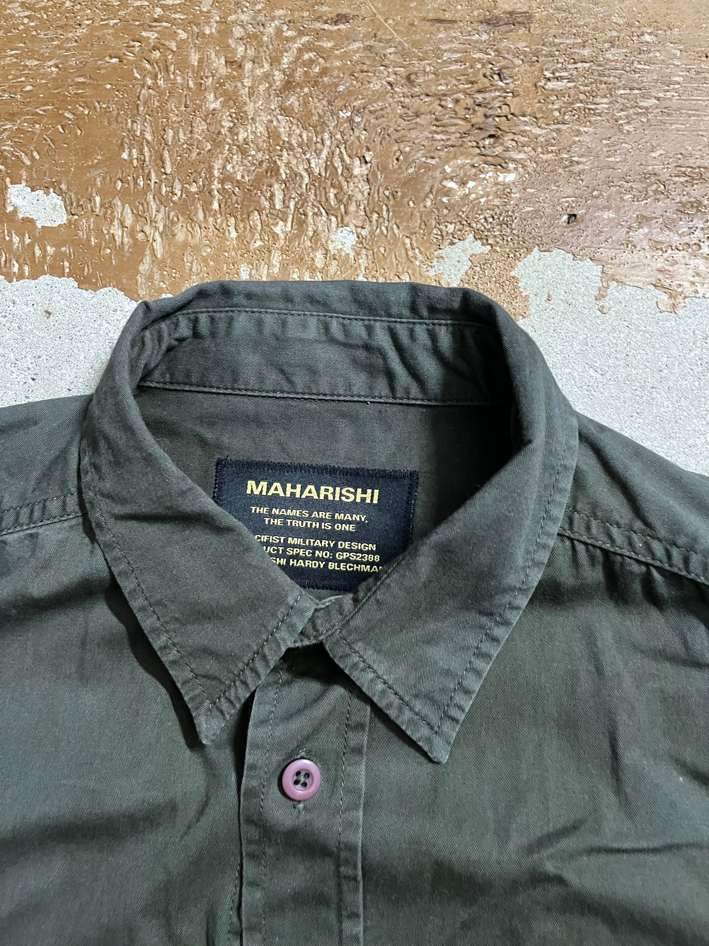 Maharishi “Tron Geisha” military overshirt - L