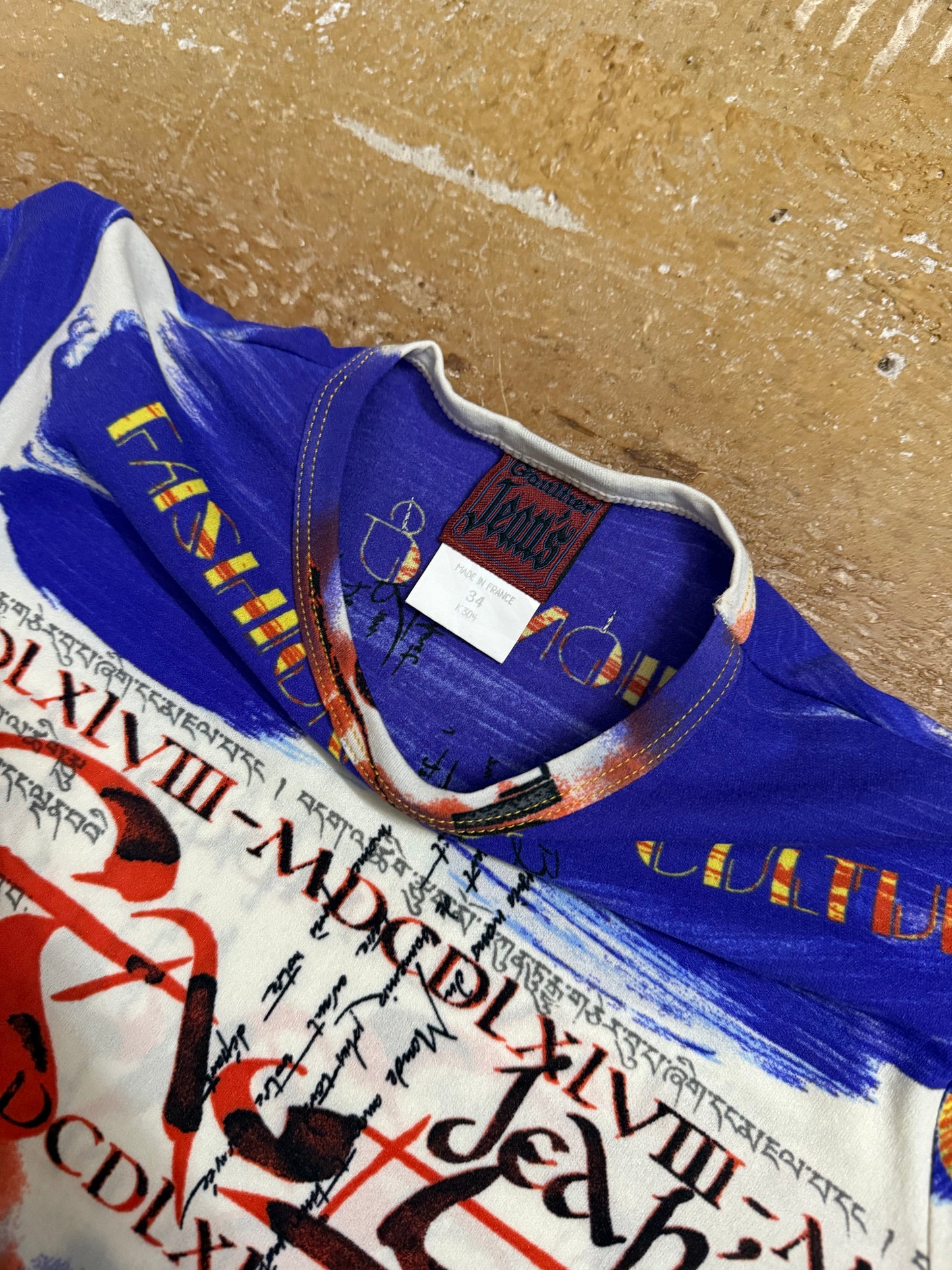 Jean Paul Gaultier Mesh oriental vintage 1998 - XS