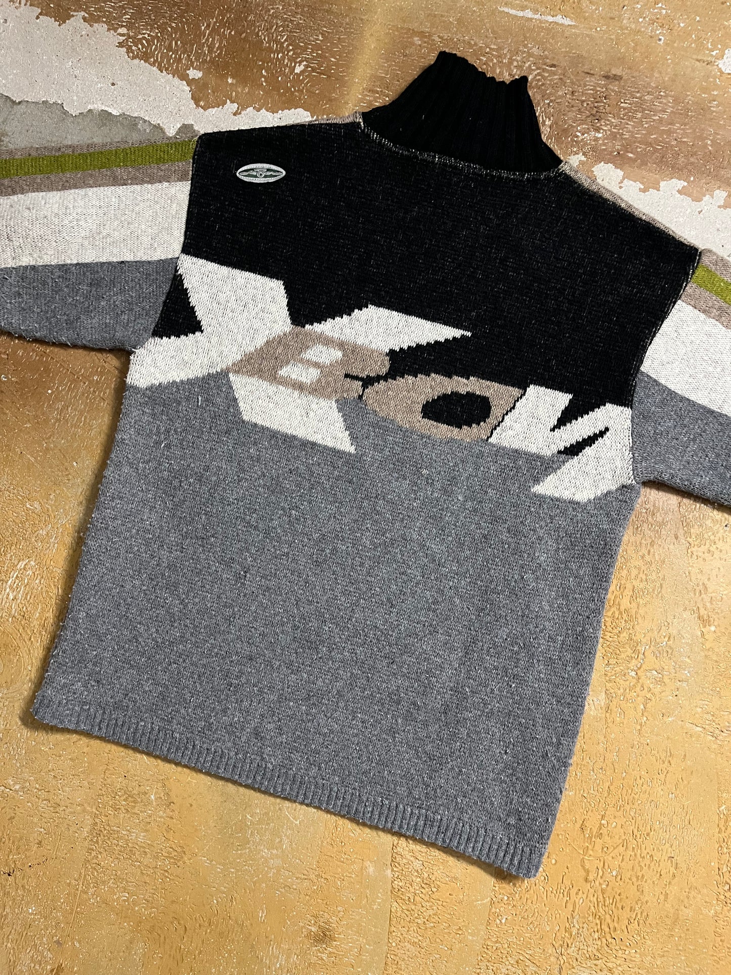 Oxbow vintage heavy knit sweater - M