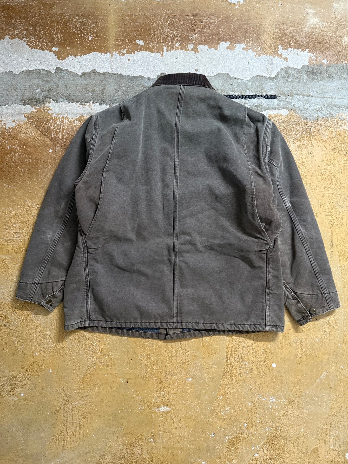 Carhartt CO2CHT vintage blanket lined chore jacket - XL