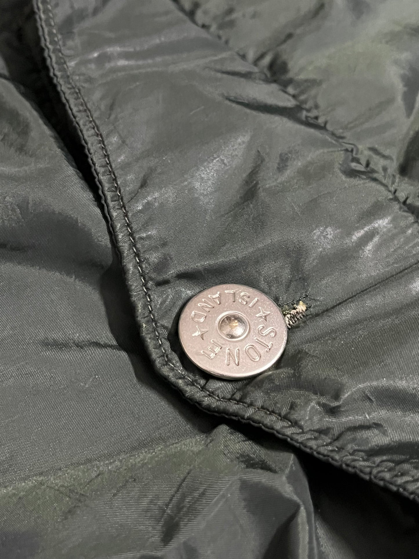 Stone Island vintage 2000 fleece lined jacket - XXL