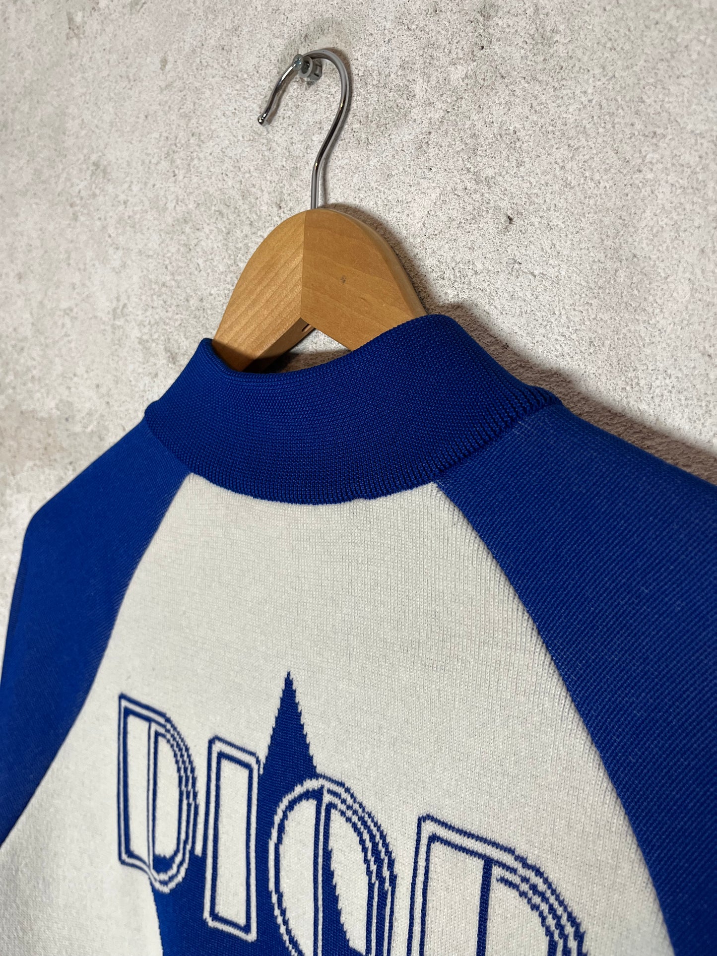 Christian Dior “Dior Vibe” cashmere zip-up sweater - S