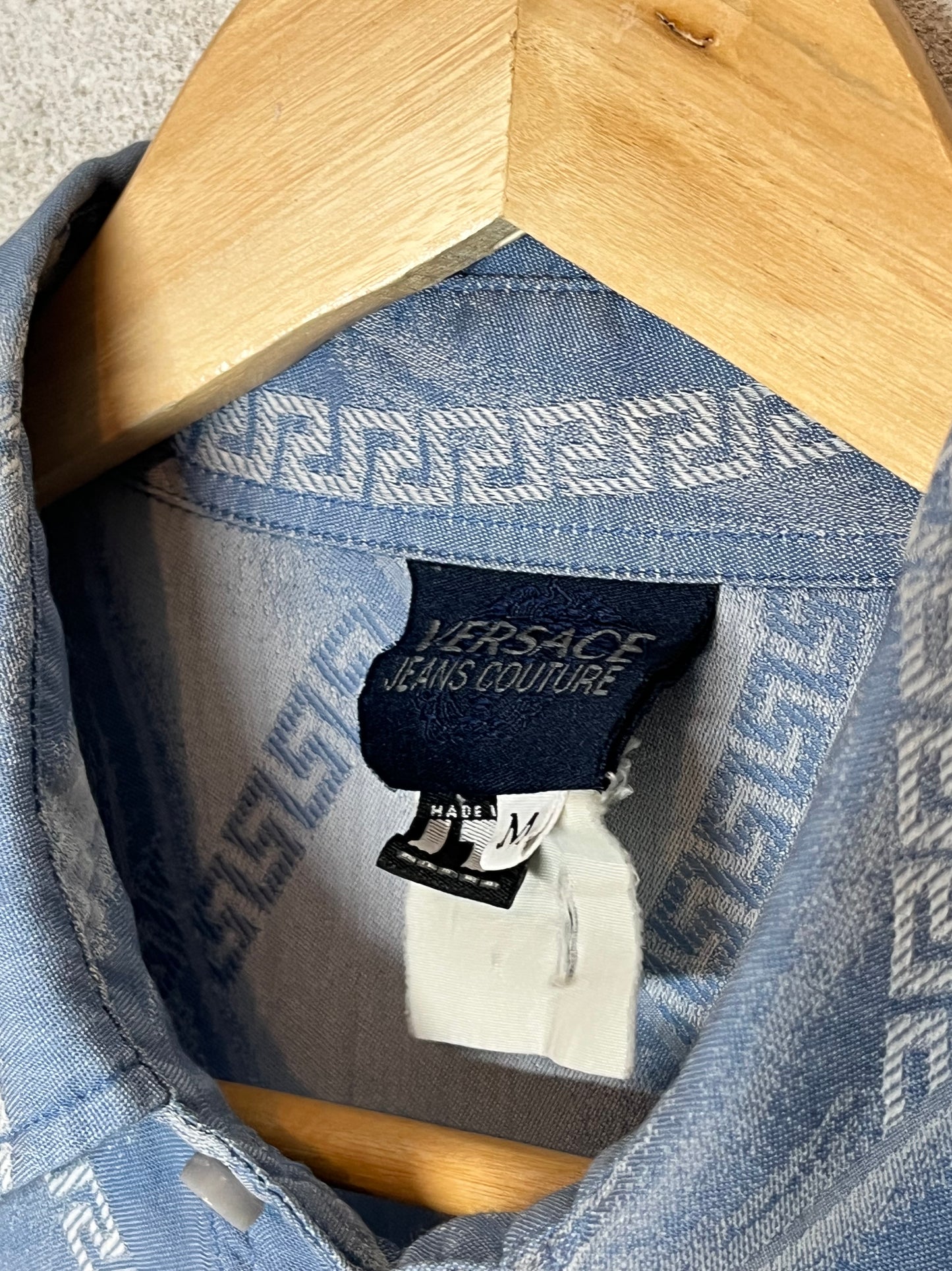 Versace vintage overshirt - M