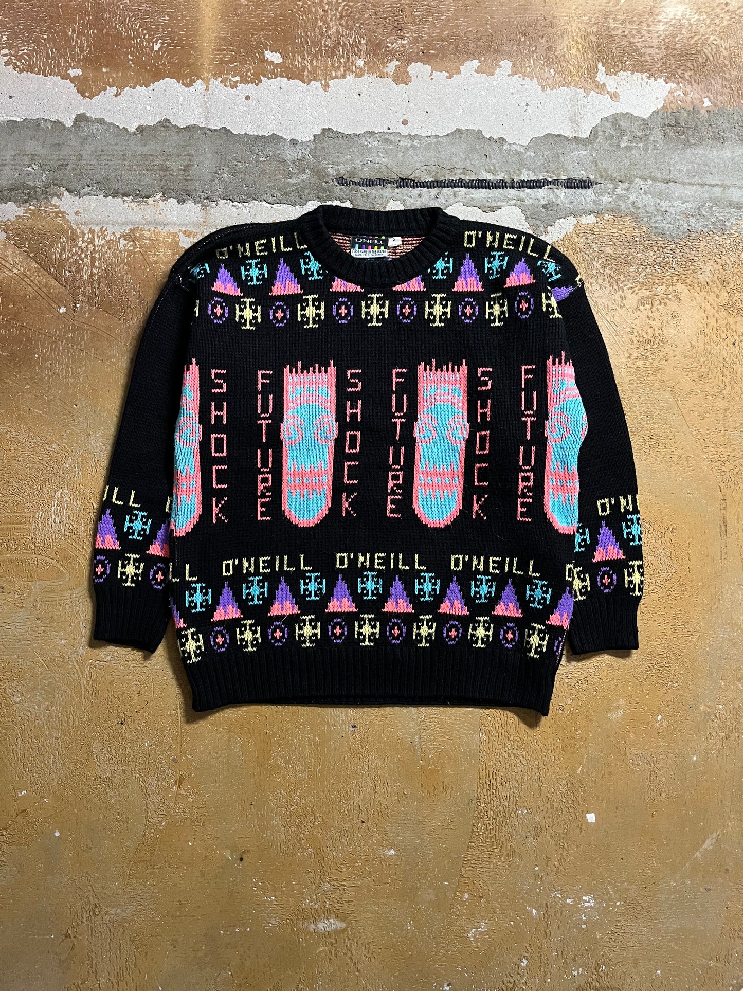 O’neill vintage ski knit sweater - S