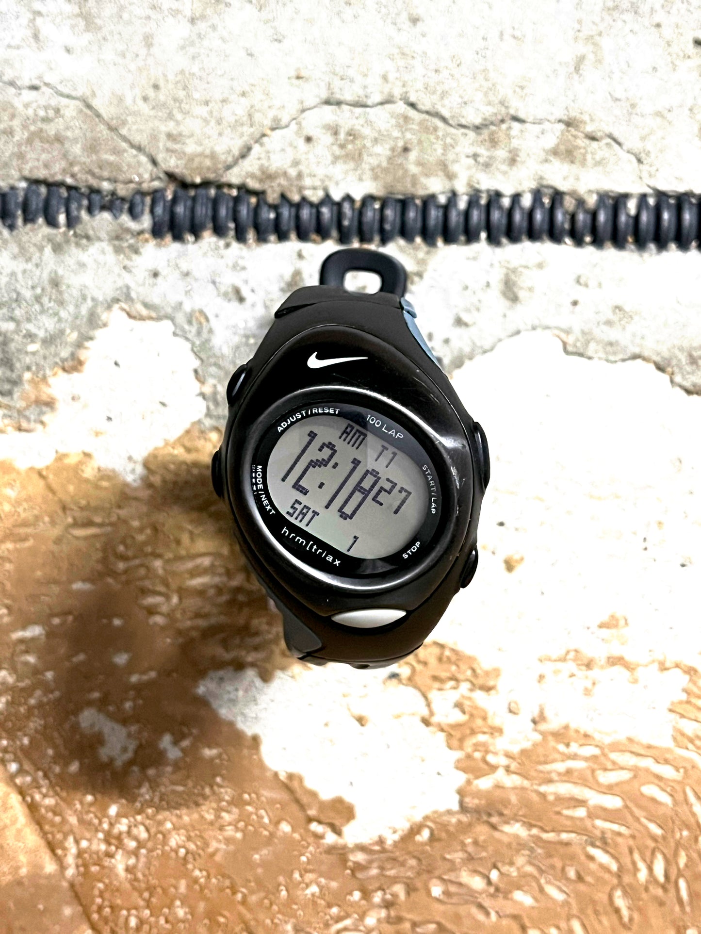 Nike Triax HRM vintage sports watch