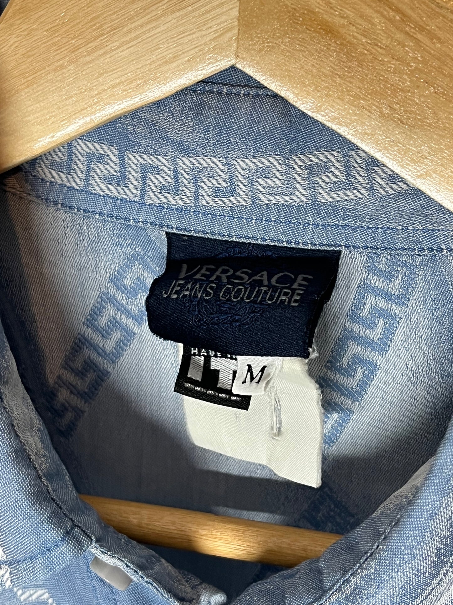 Versace vintage overshirt - M