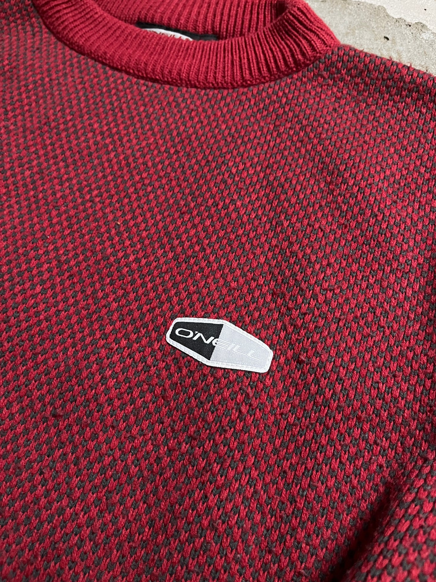 O’neill vintage retro ski snowboard knit sweater - M