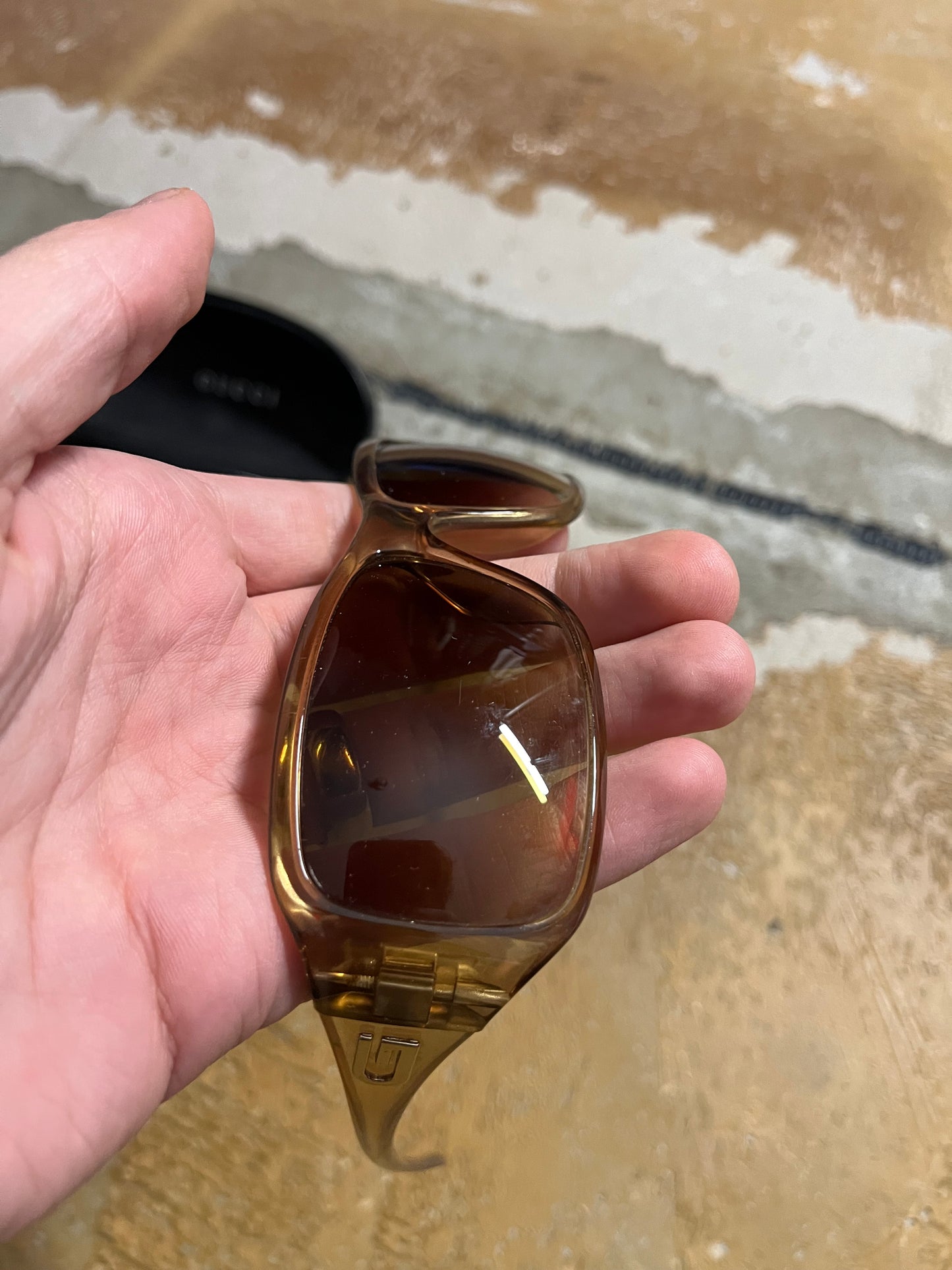Vintage Gucci sunglasses with box