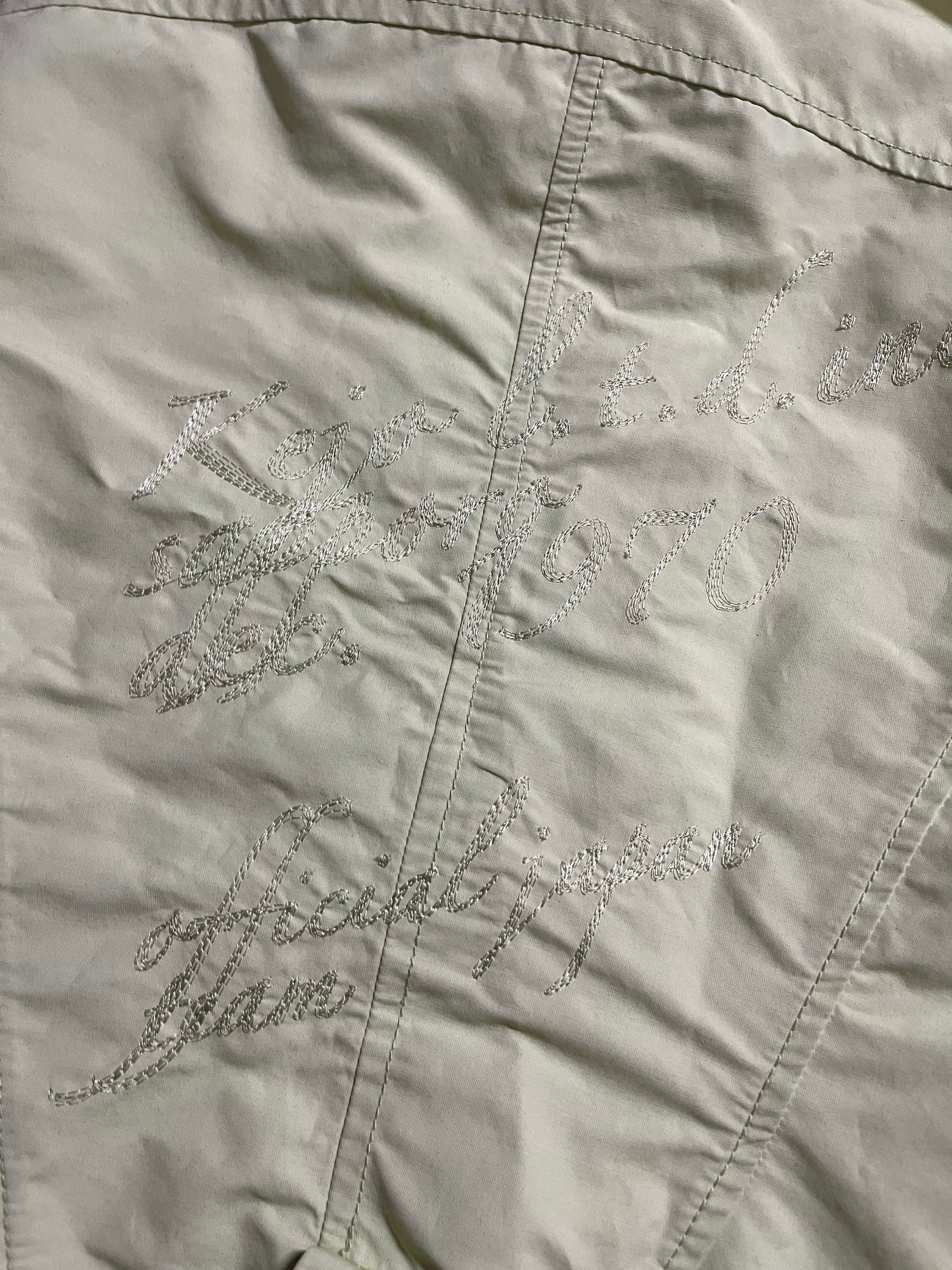 KEJO assymetrical embroidered japanese jacket - XS