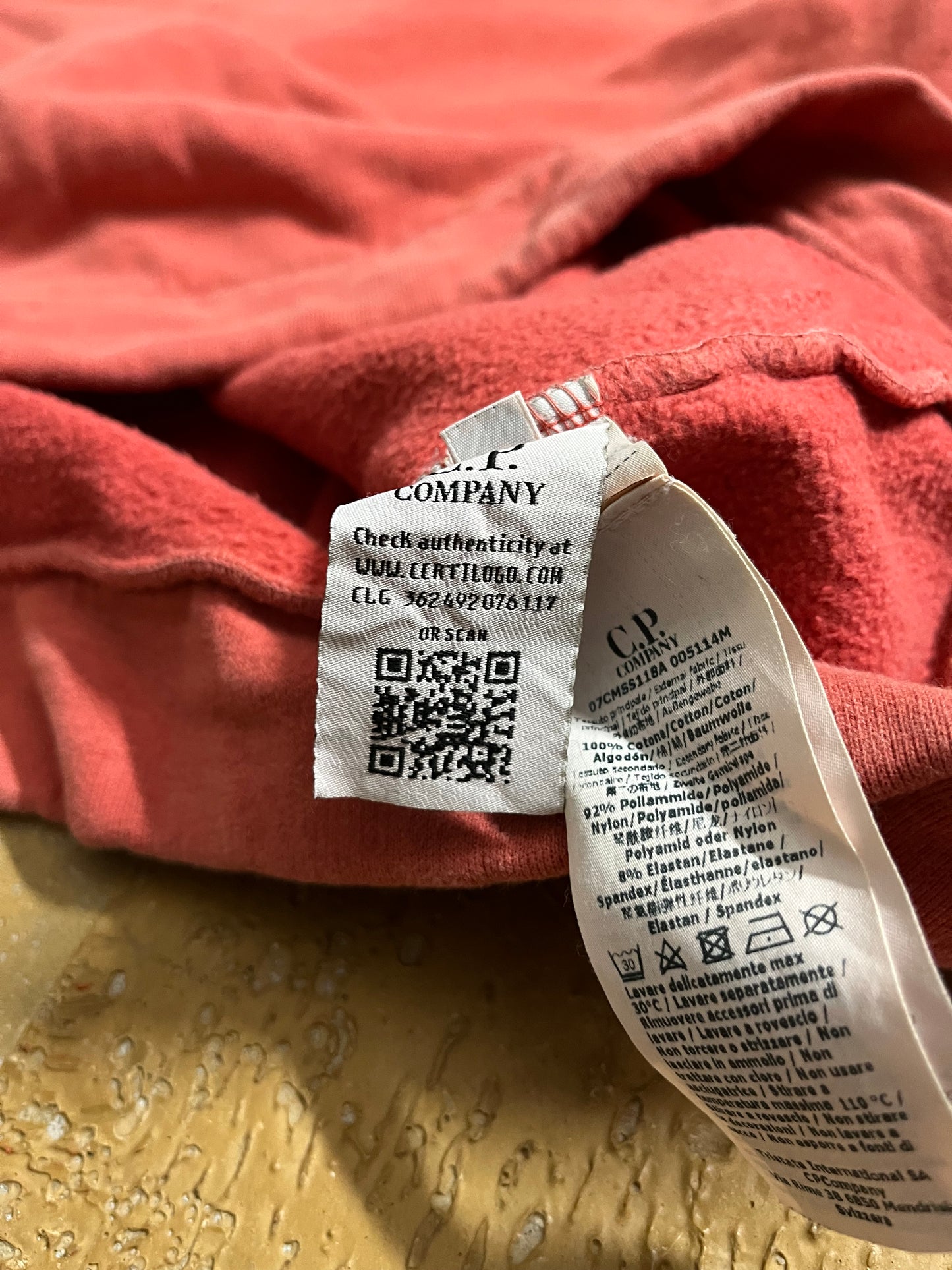 CP Company lense sweatshirt - XL