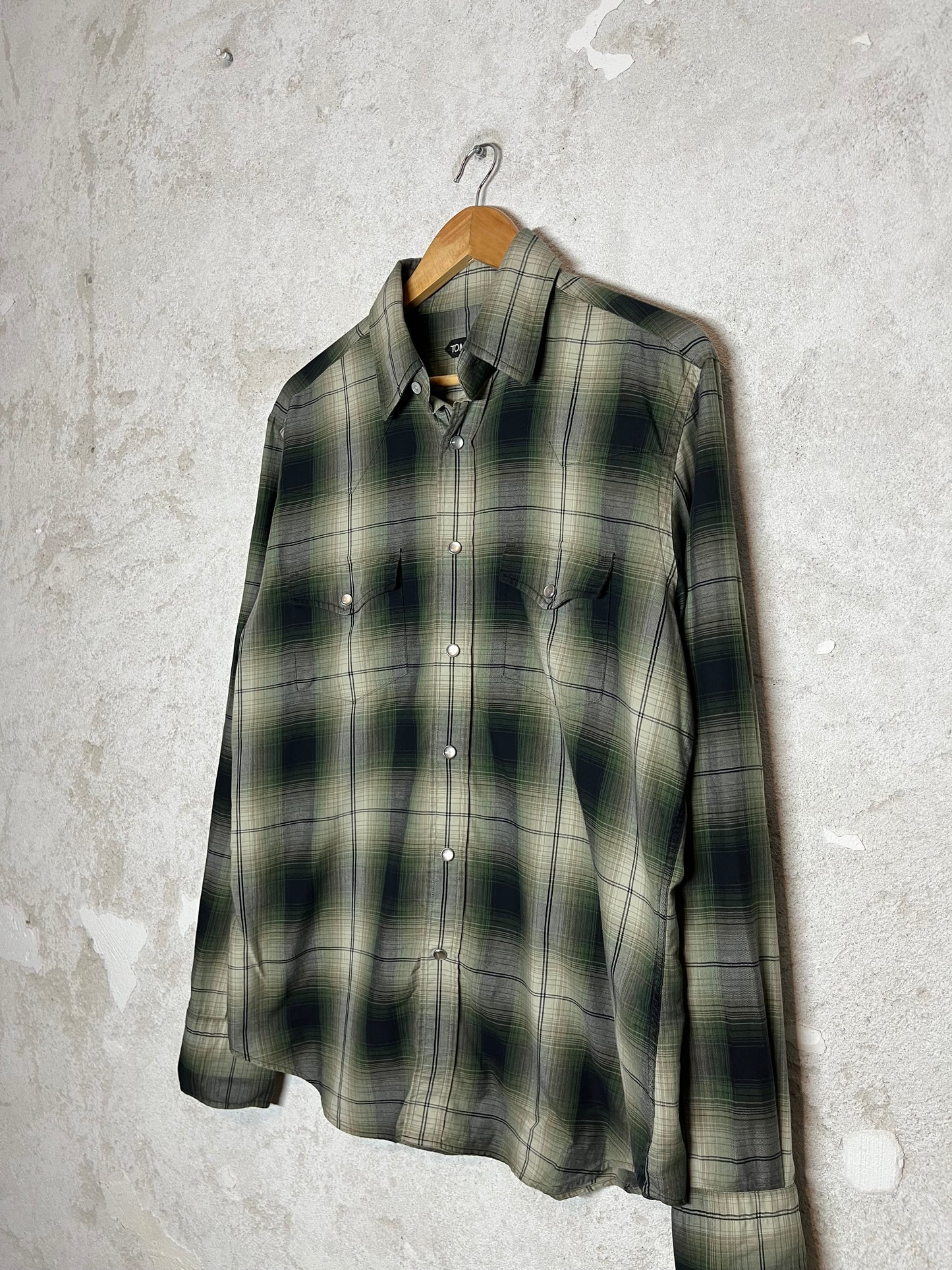 Tom Ford checkered shirt - L