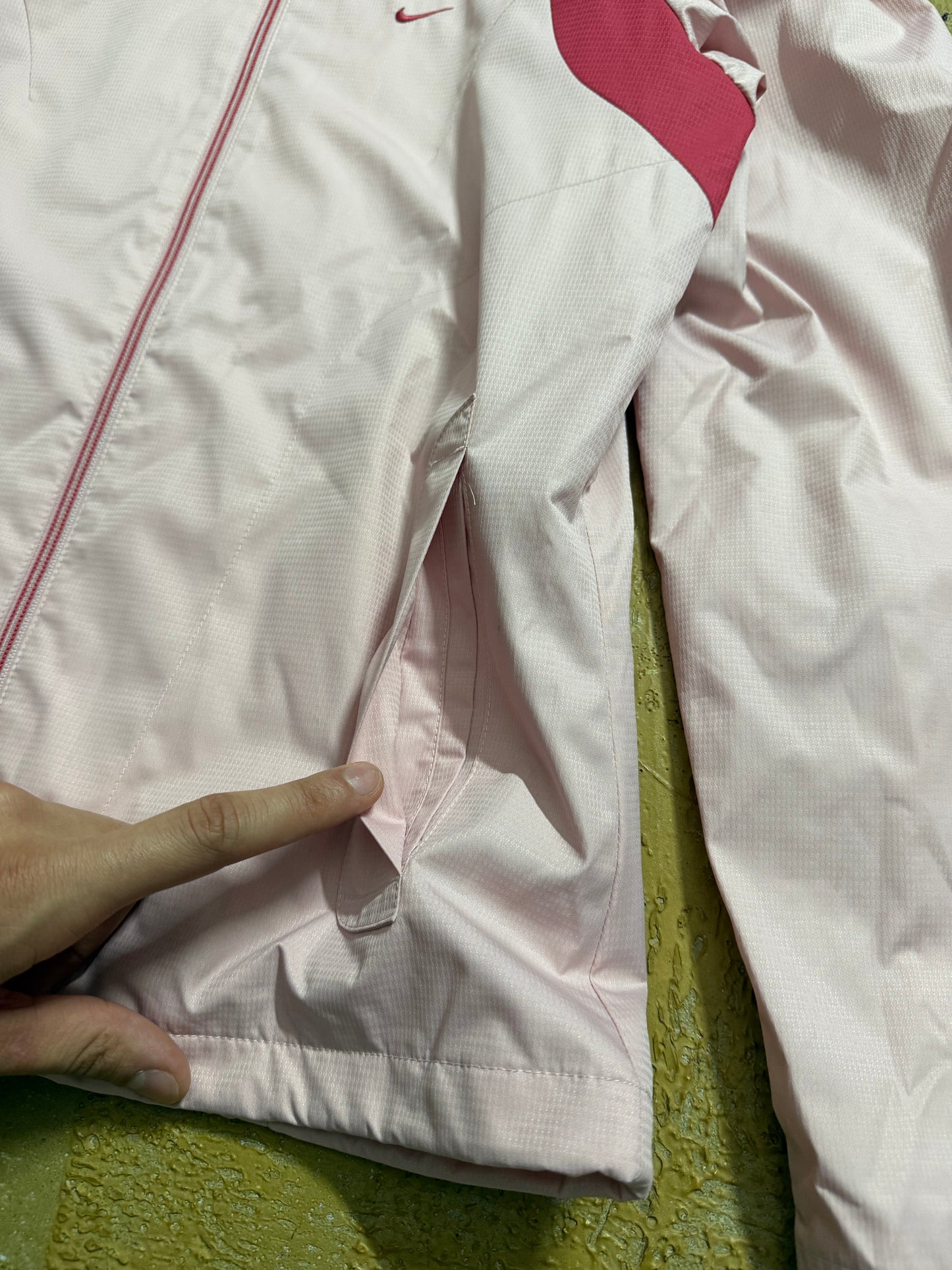 Nike vintage rare pink deadstock jacket - S