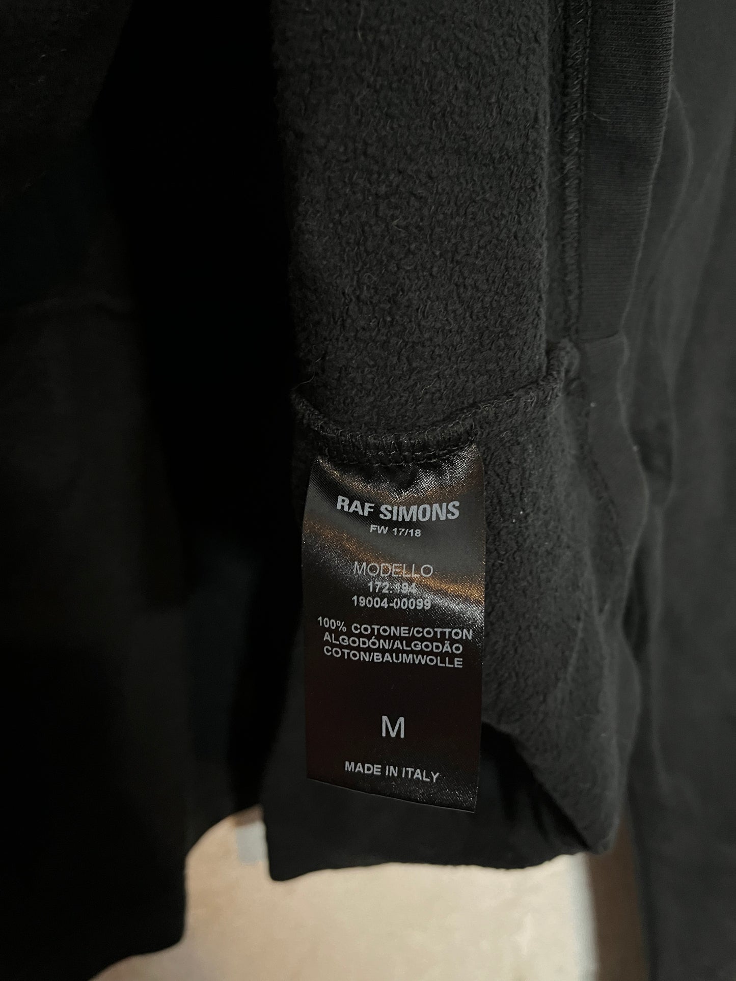 Raf Simons ''NDF New dawn fades'' sweatshirt - M