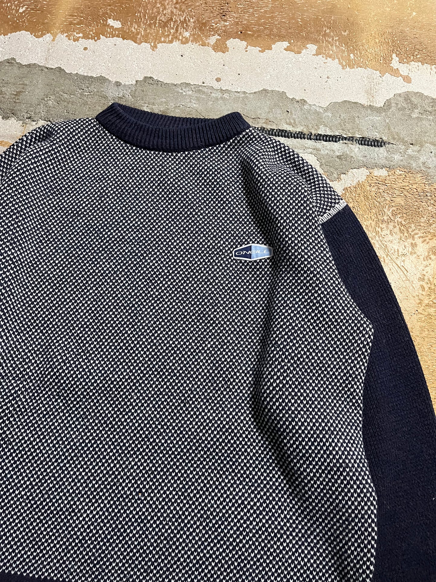 O’neill vintage ski heavy knit sweater - S