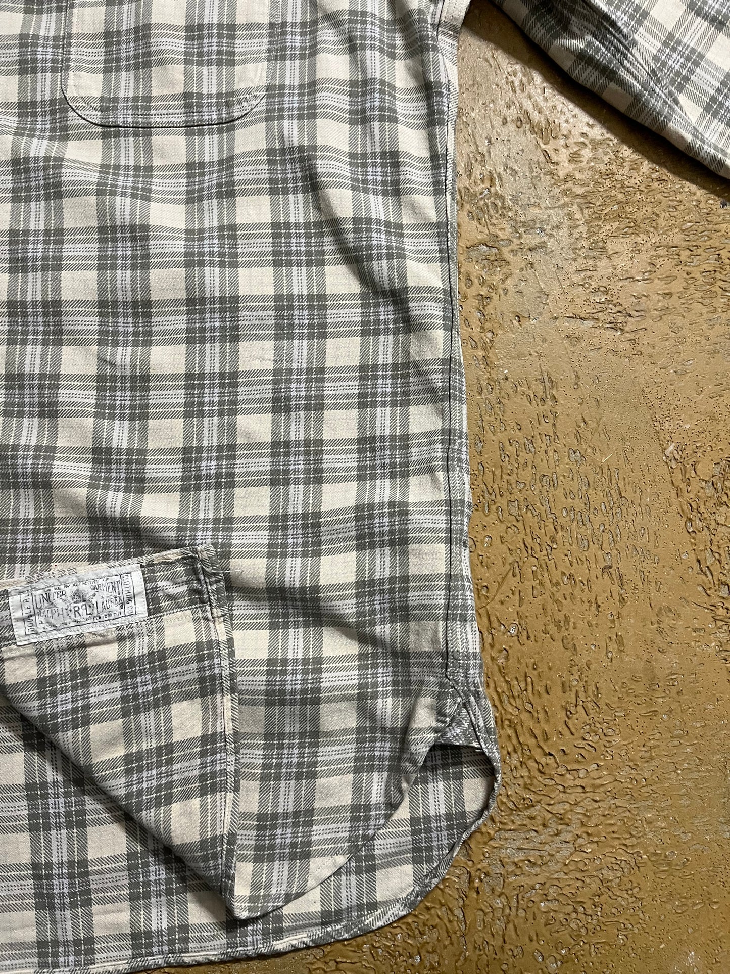 Ralph Lauren double RL workshirt - M