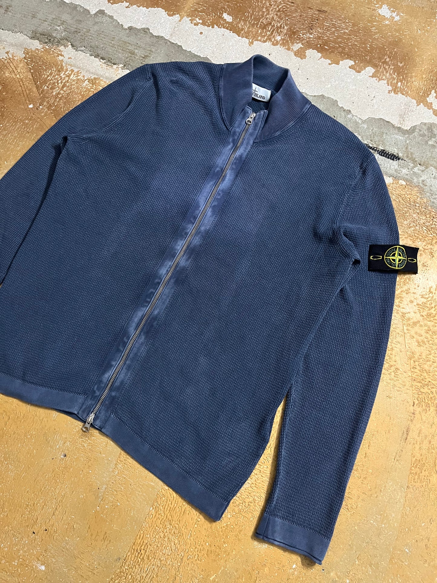 Stone Island knit sweatshirt zipup - XL