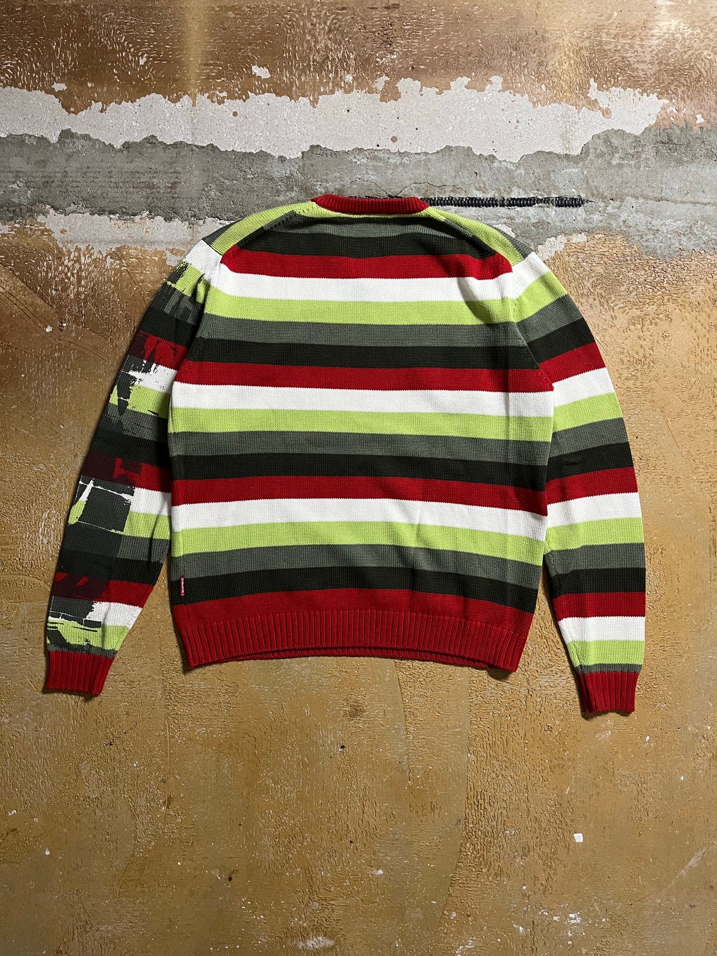 O’neill vintage striped knit sweater - M