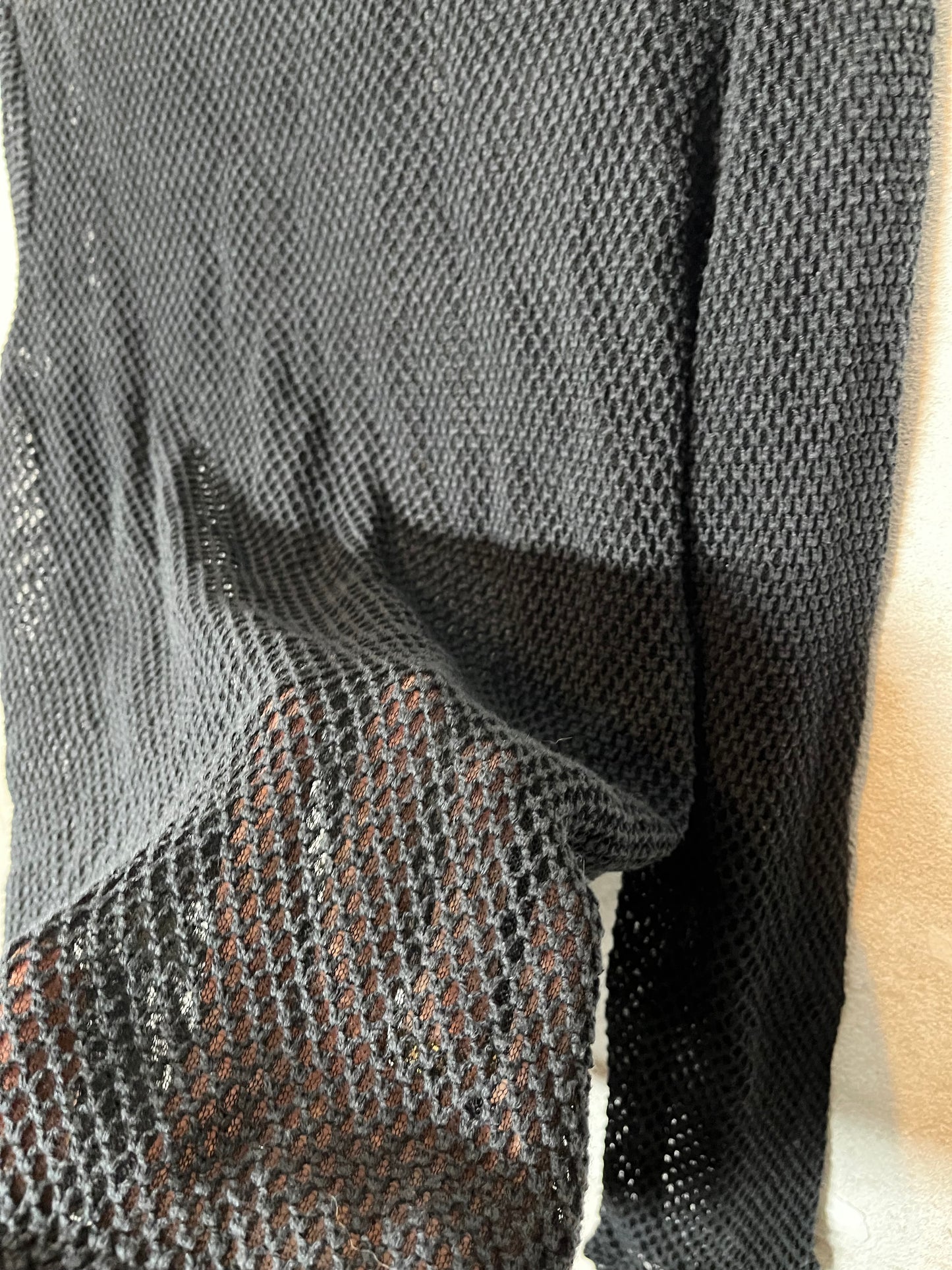 Tom Ford mesh knit longsleeve shirt - M
