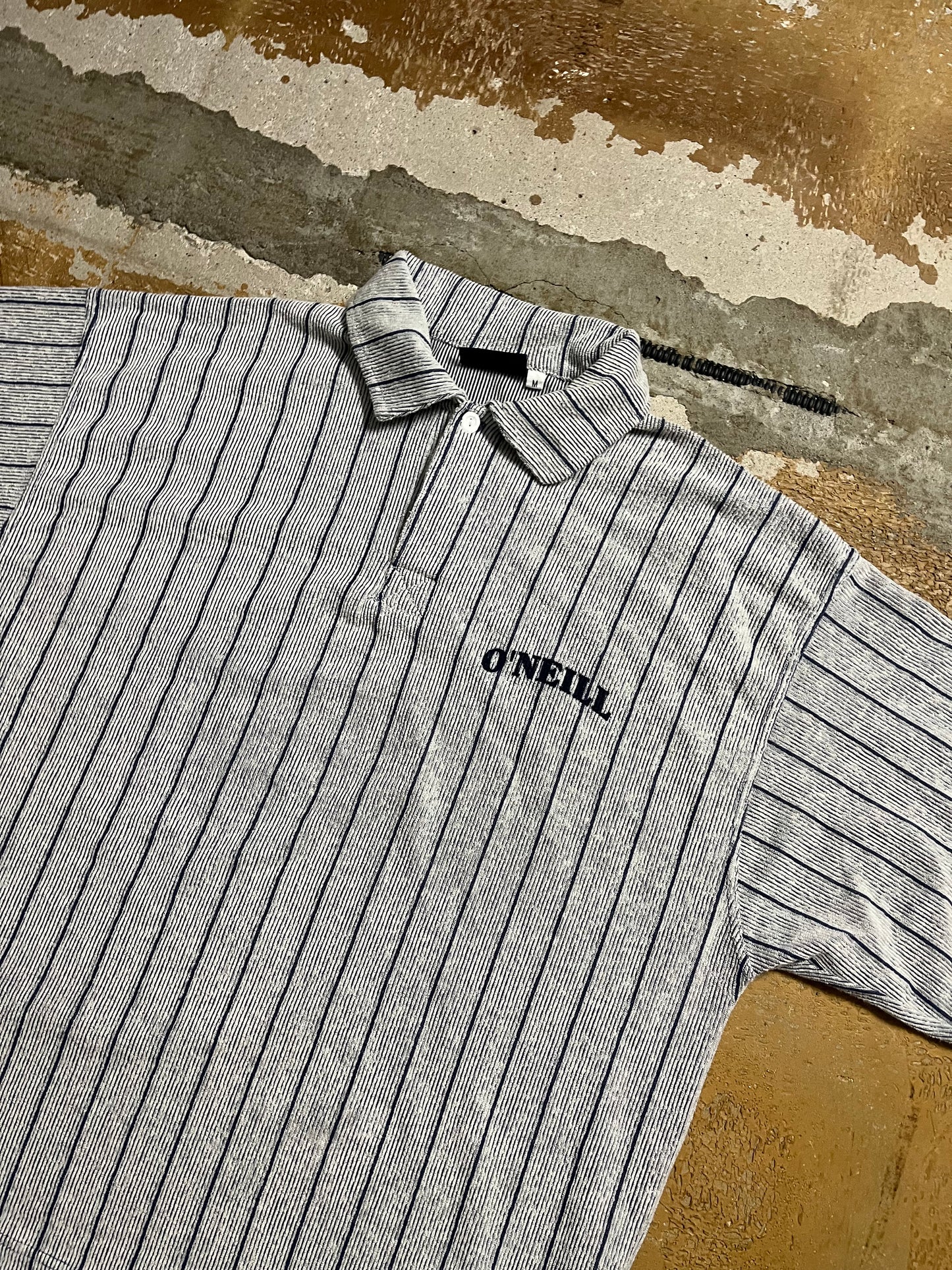 O’neill Nautical wear vintage longsleeve polo shirt - M