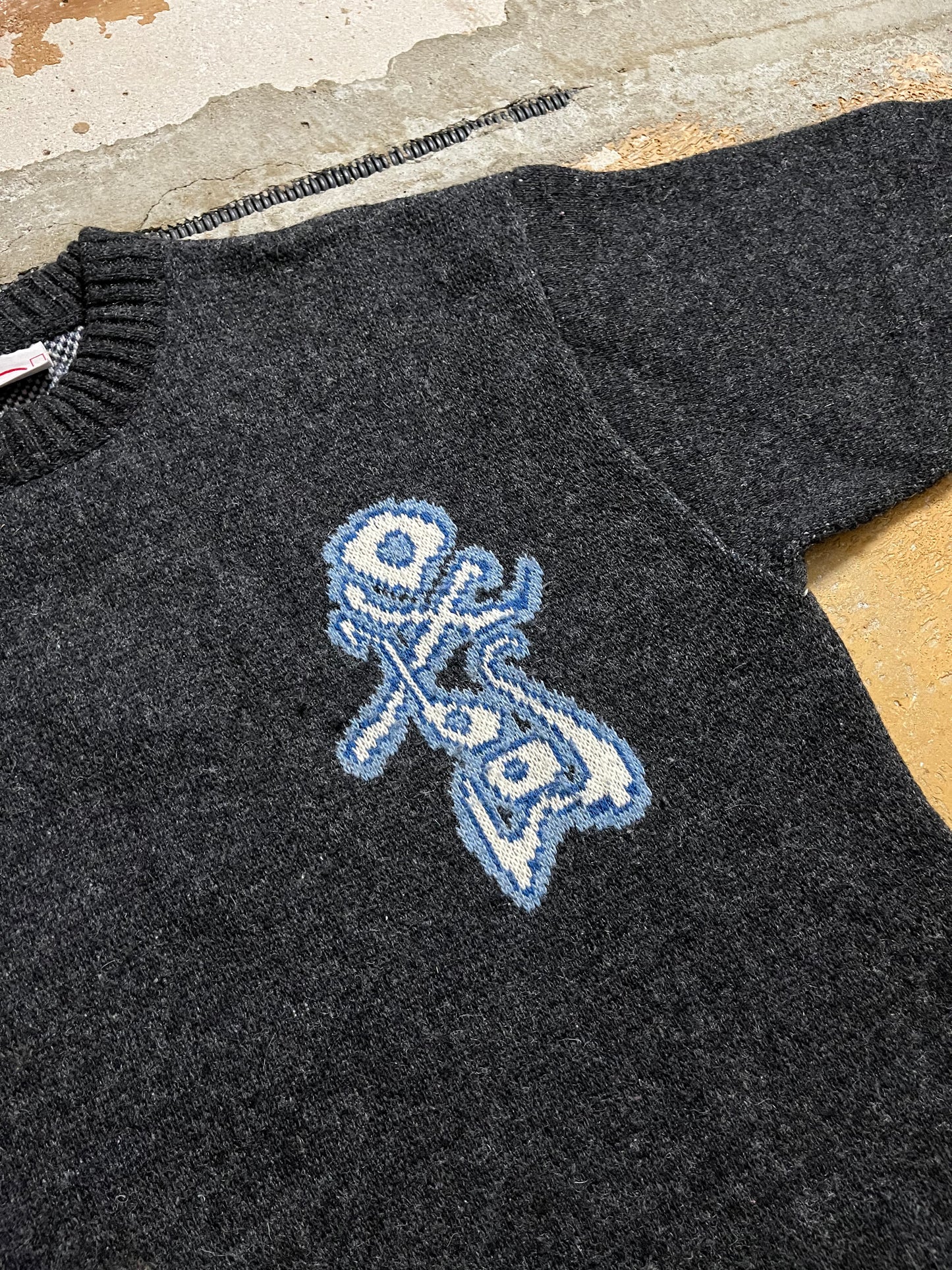 Oxbow vintage ski knit sweater - M