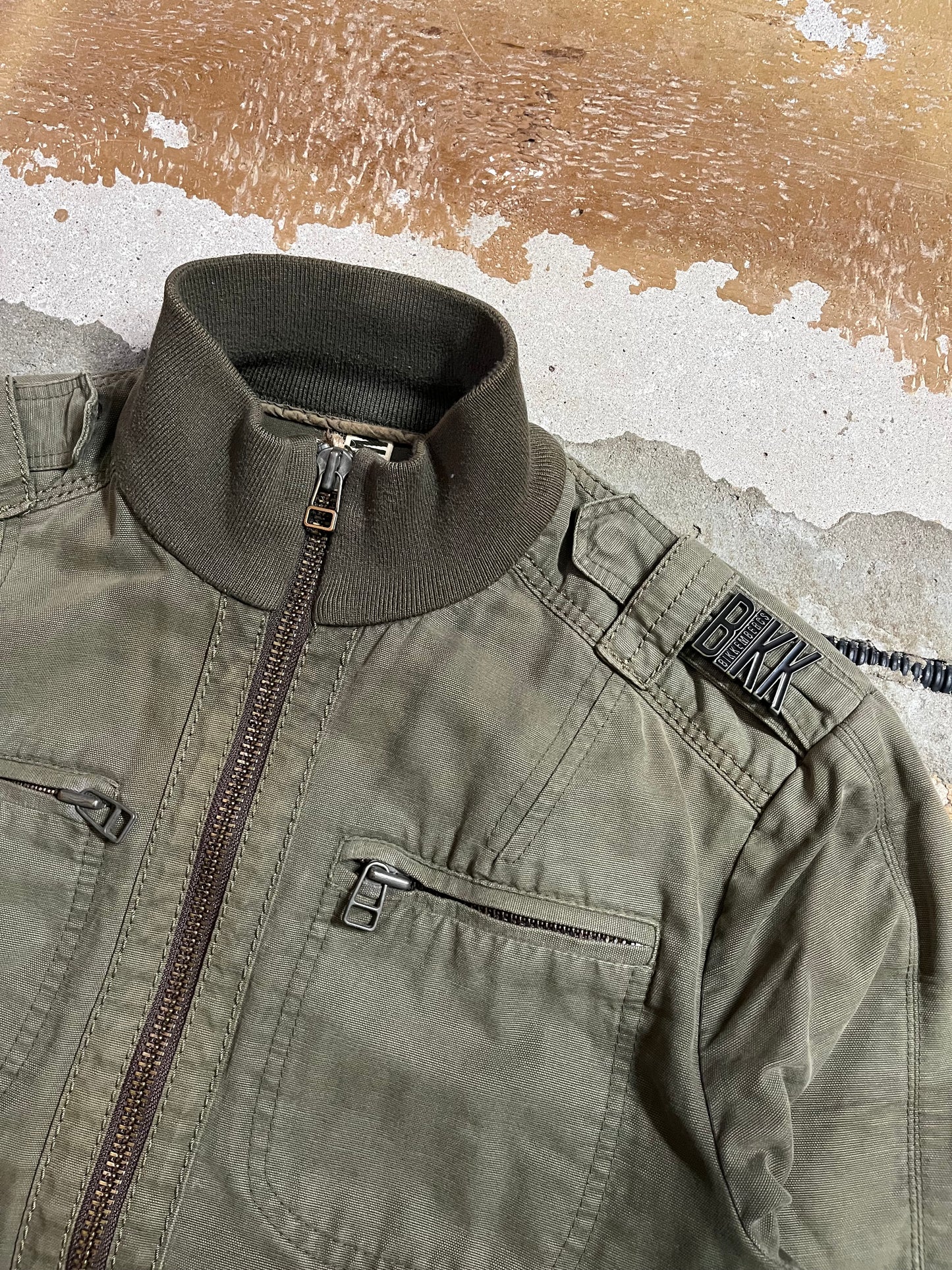 Dirk Bikkembergs vintage military jacket - M
