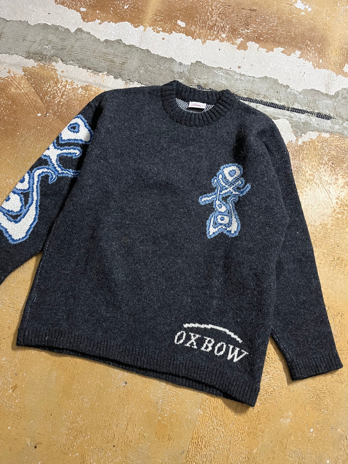 Oxbow vintage ski knit sweater - M