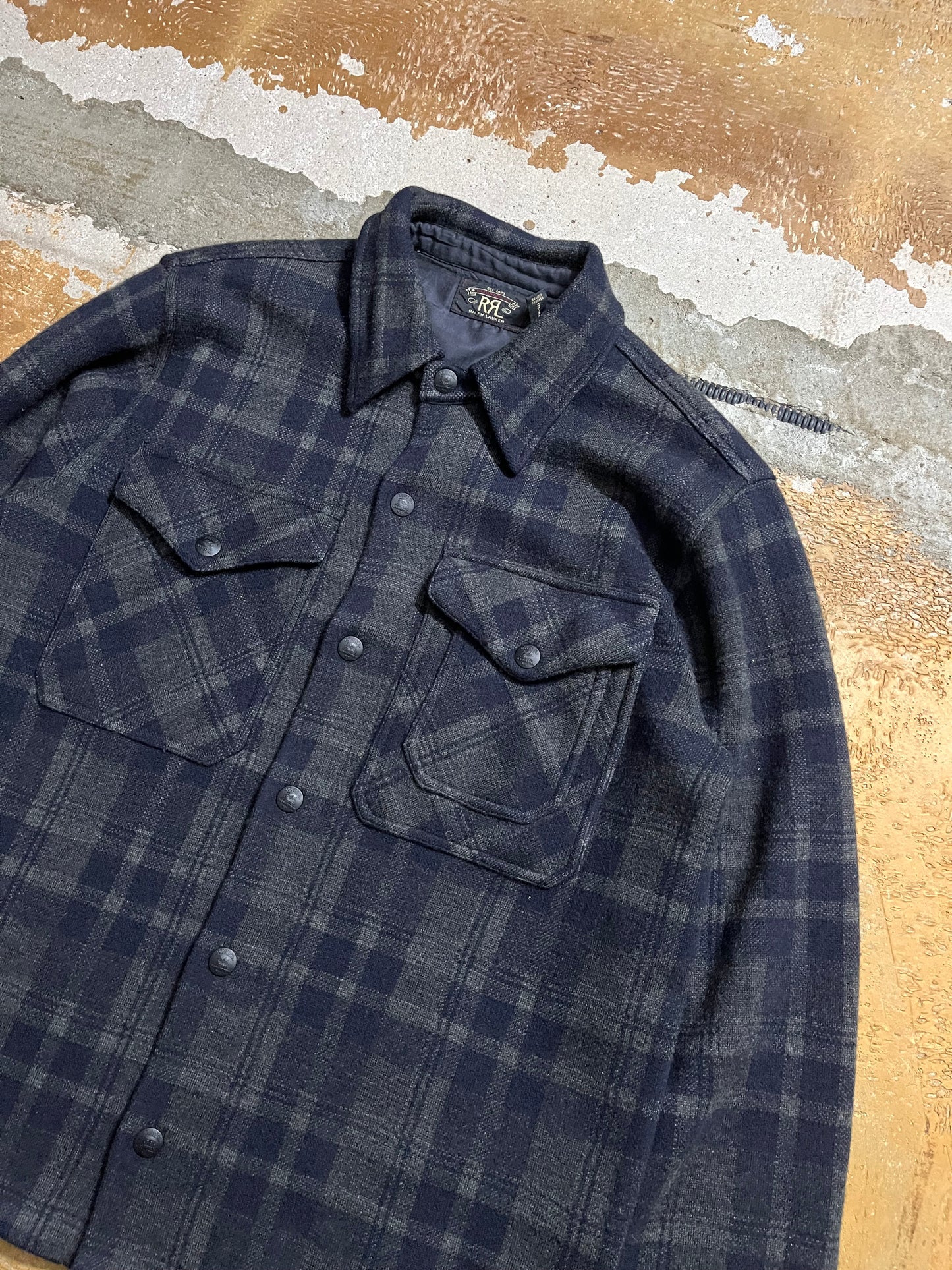 Ralph Lauren Double RL heavy overshirt jacket - M