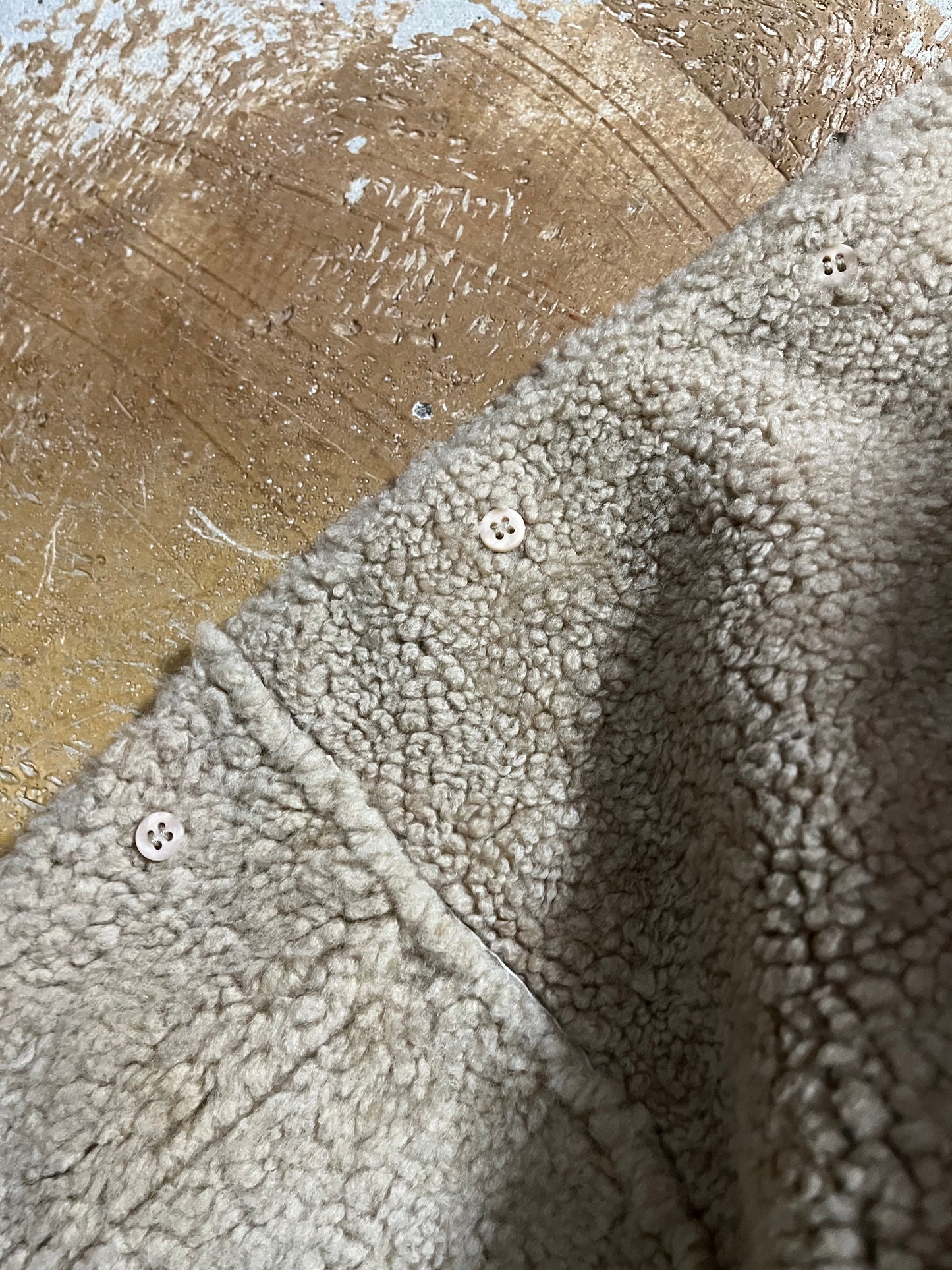 Dolce & Gabbana sherling afghan coat - M