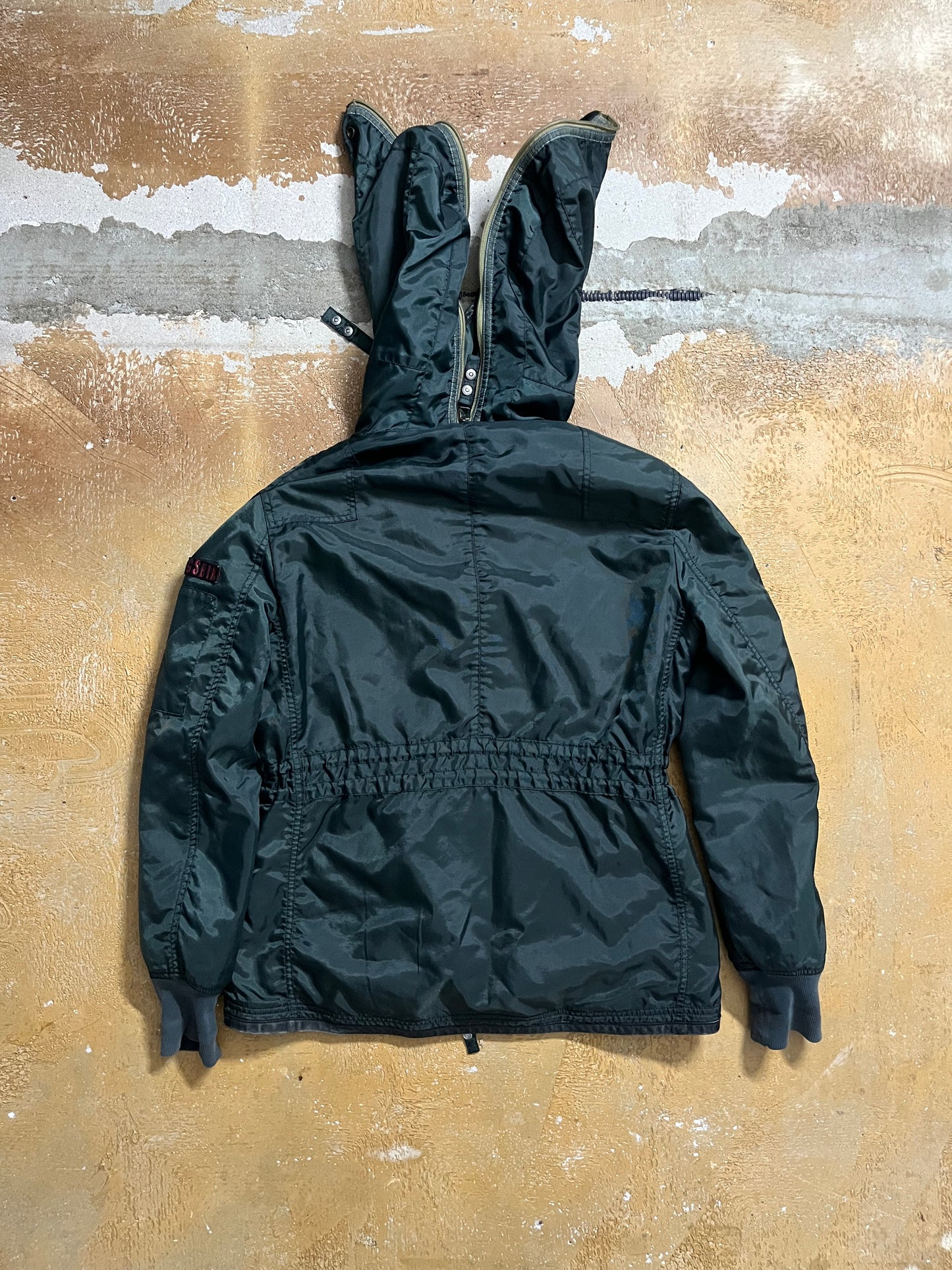 Dirk Bikkembergs multizip multipocket cargo jacket - M