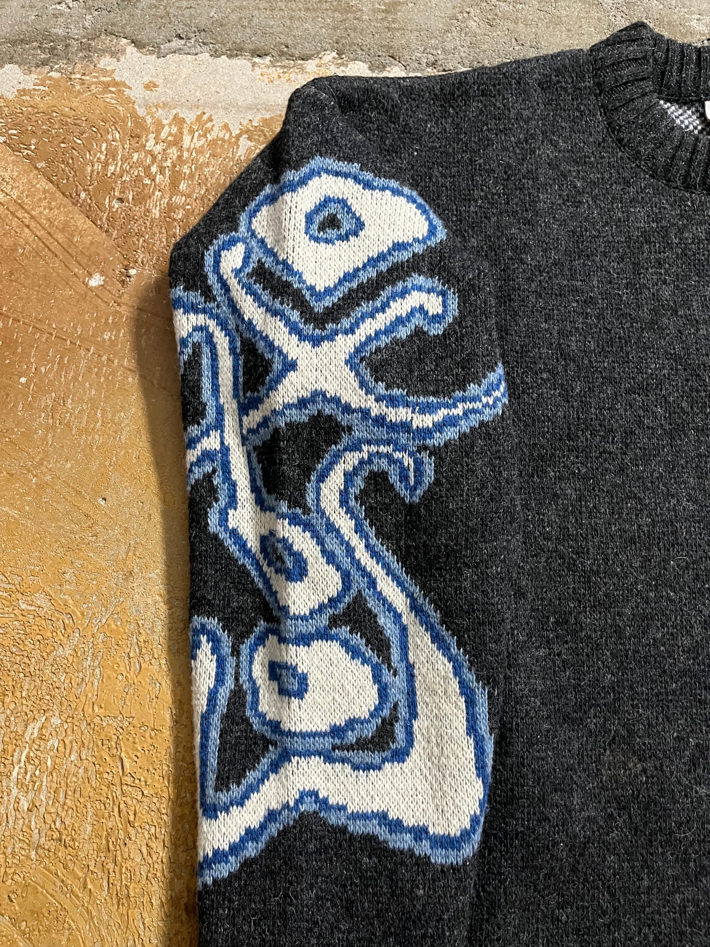 Oxbow vintage ski knit sweater - M