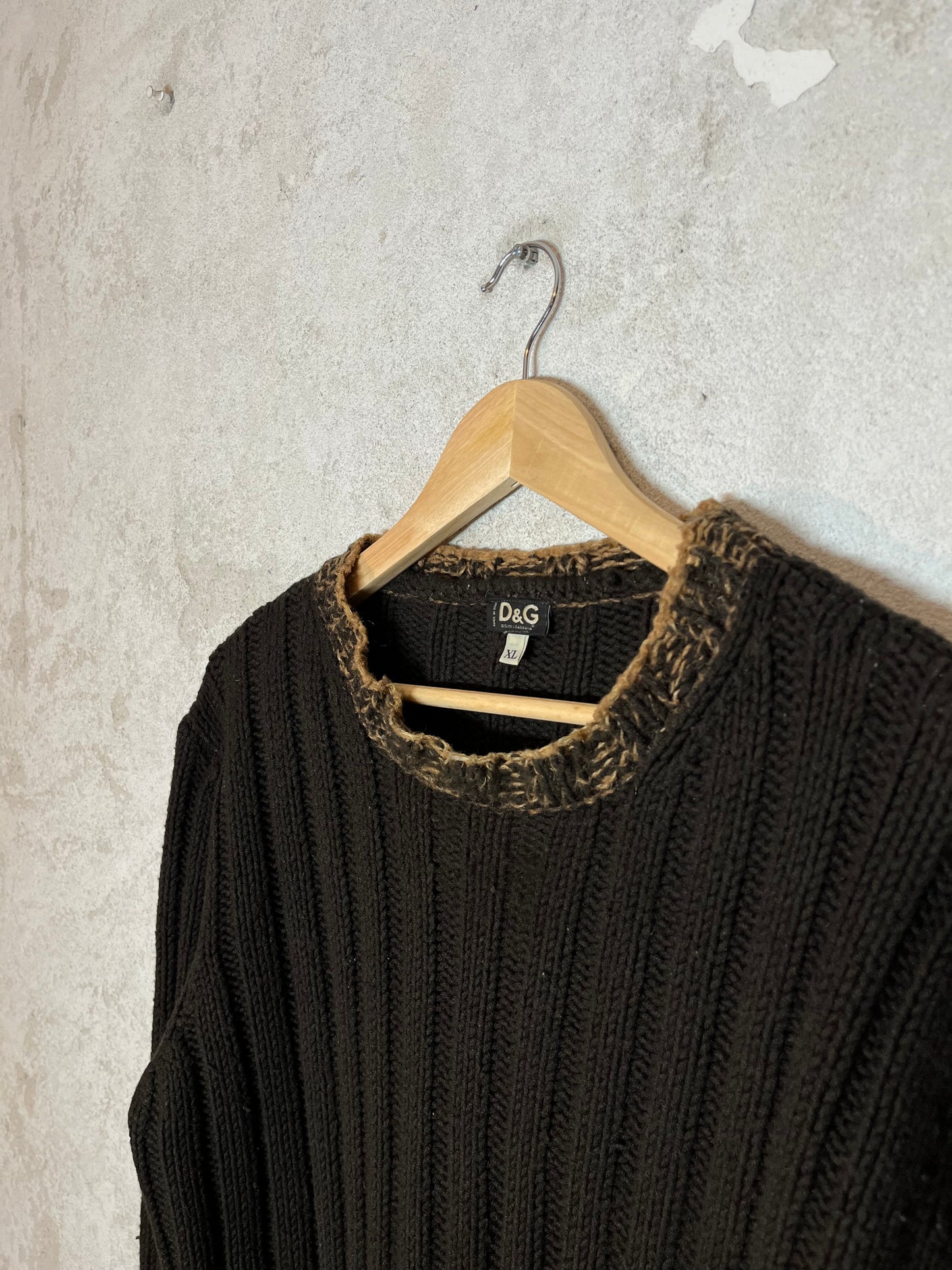 Dolce & Gabbana vintage knit sweater - XL