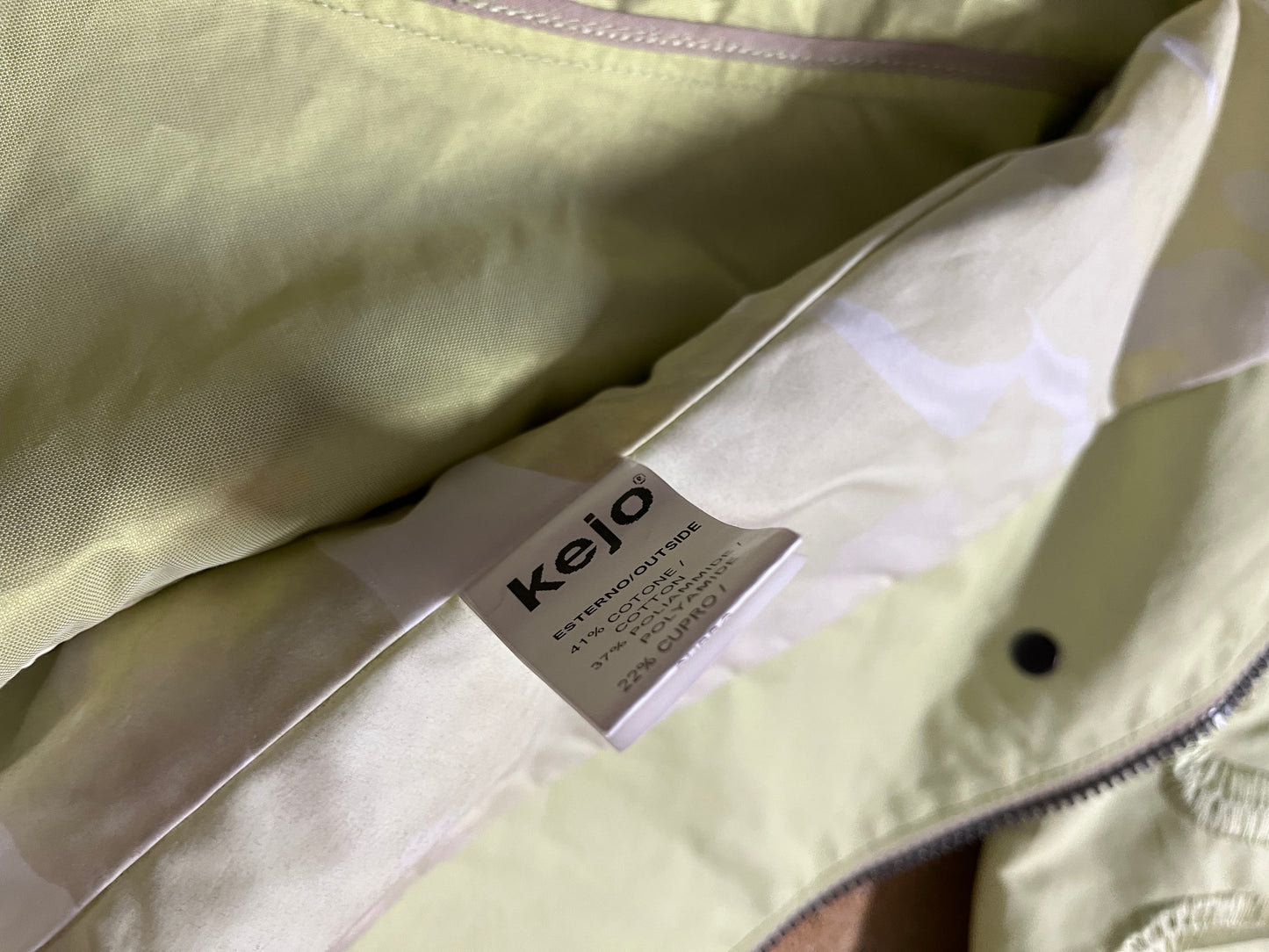 KEJO assymetrical embroidered japanese jacket - XS