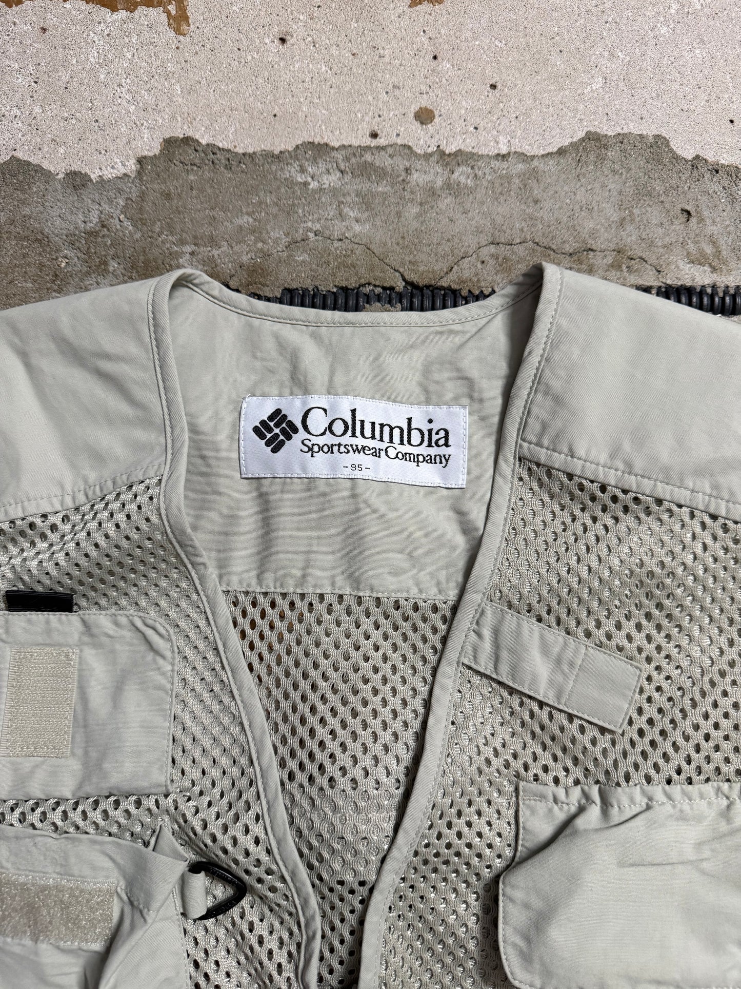 Columbia vintage utility bodywarmer vest - M
