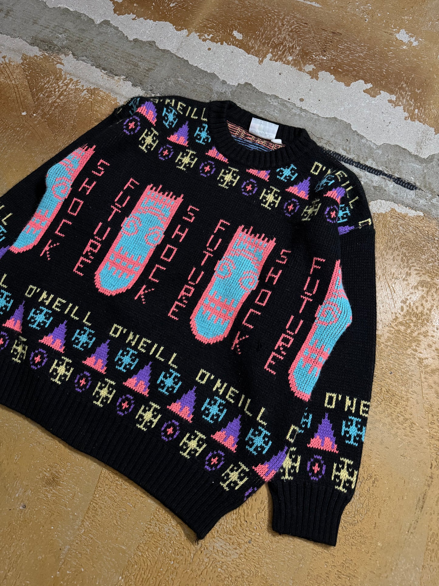 O’neill vintage rare collector knit sweater - S