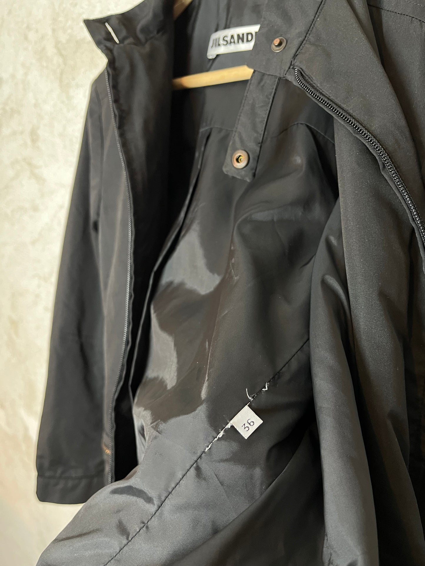 Jil Sander vintage multizip technical jacket - S
