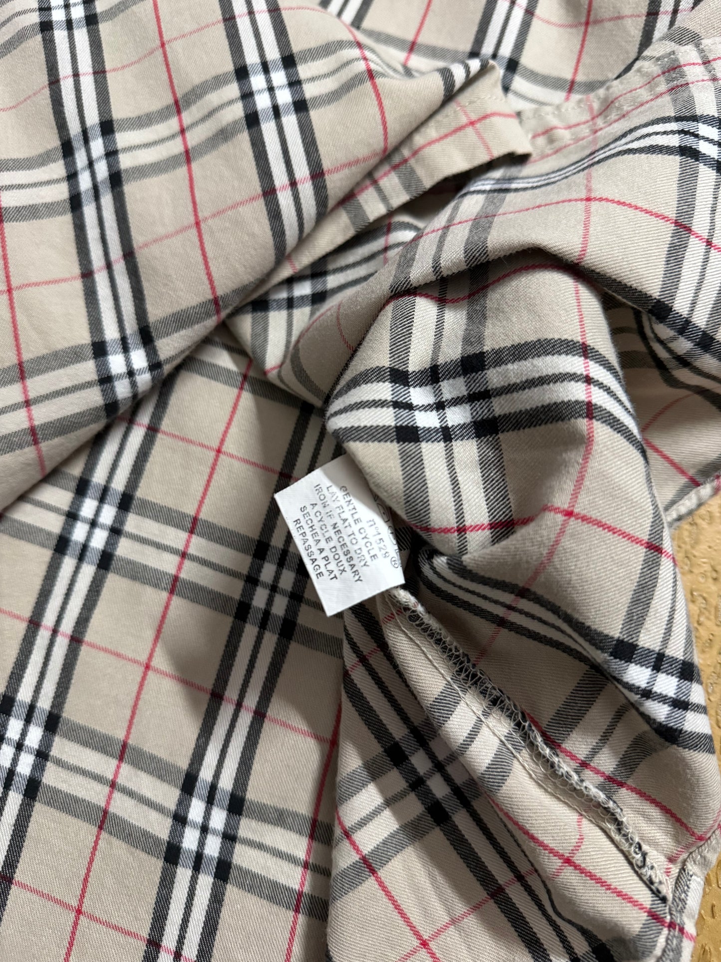 Burberry monogram vintage shirt - S