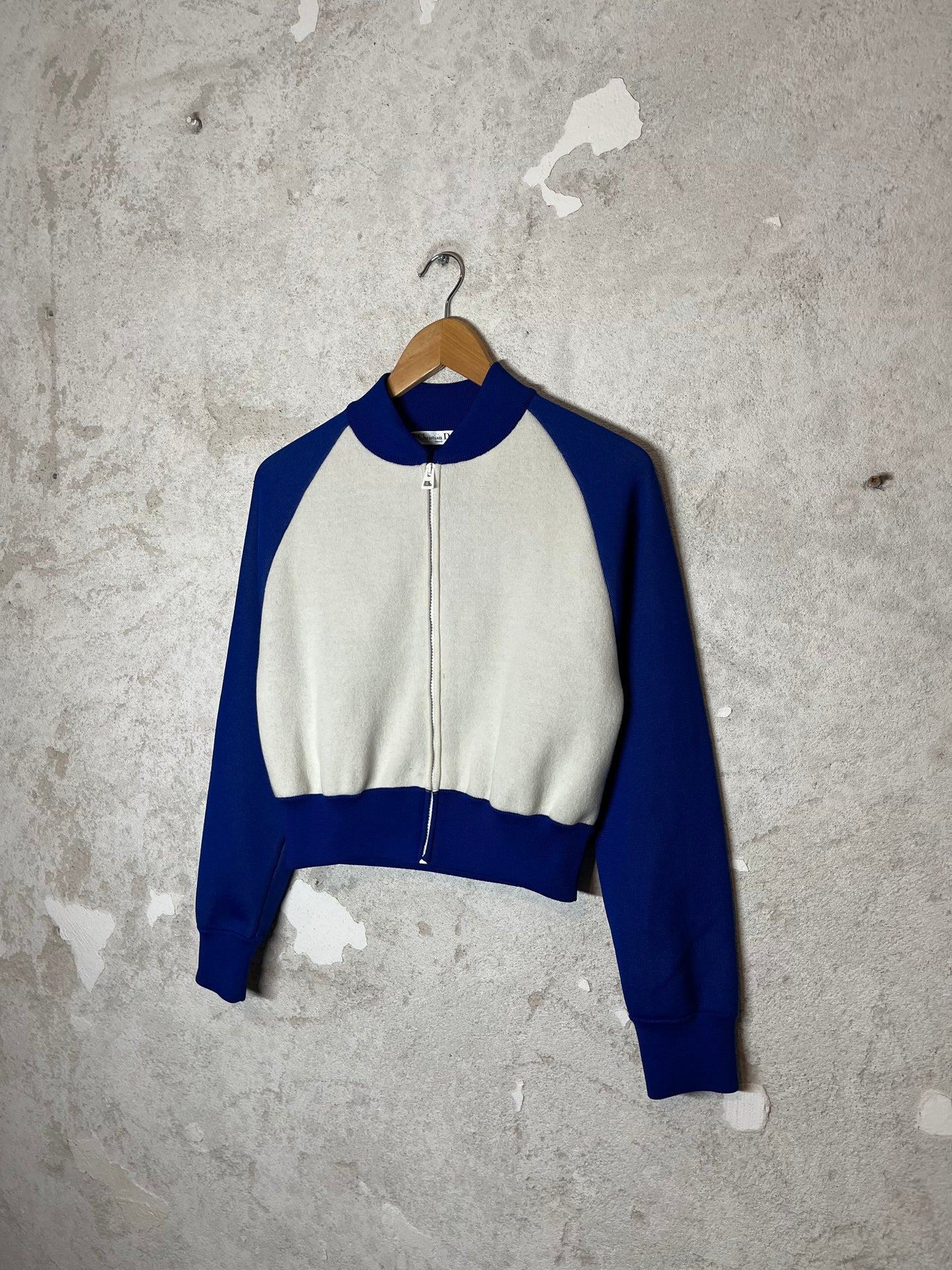 Christian Dior “Dior Vibe” cashmere zip-up sweater - S